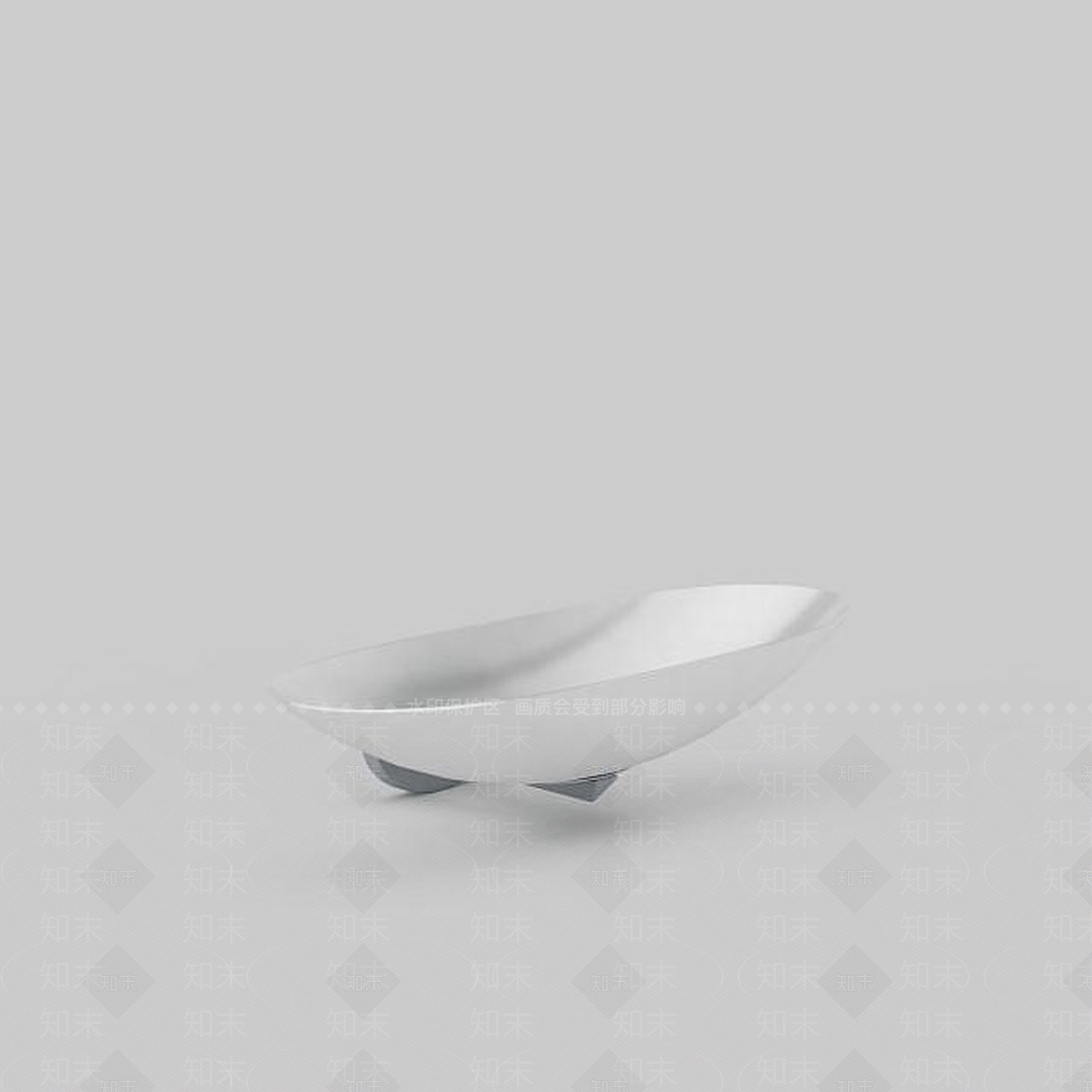 现代白色圆形壁灯3D模型下载【ID:1196345712】