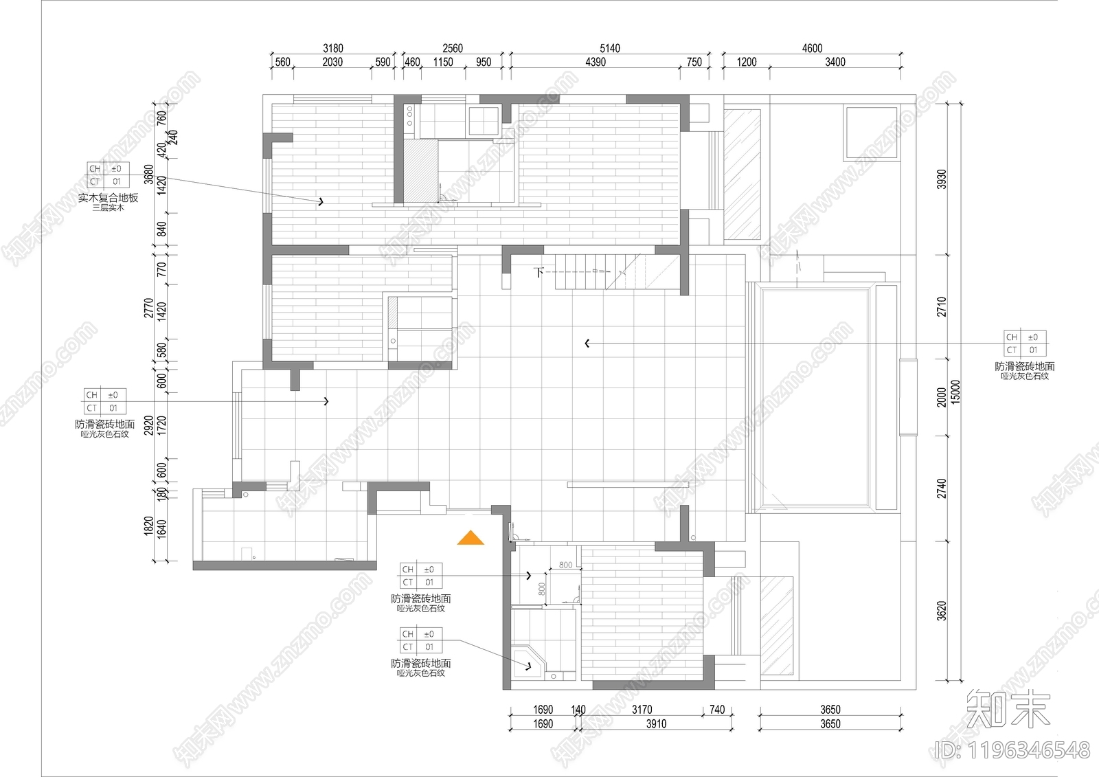 现代综合制图规范cad施工图下载【ID:1196346548】