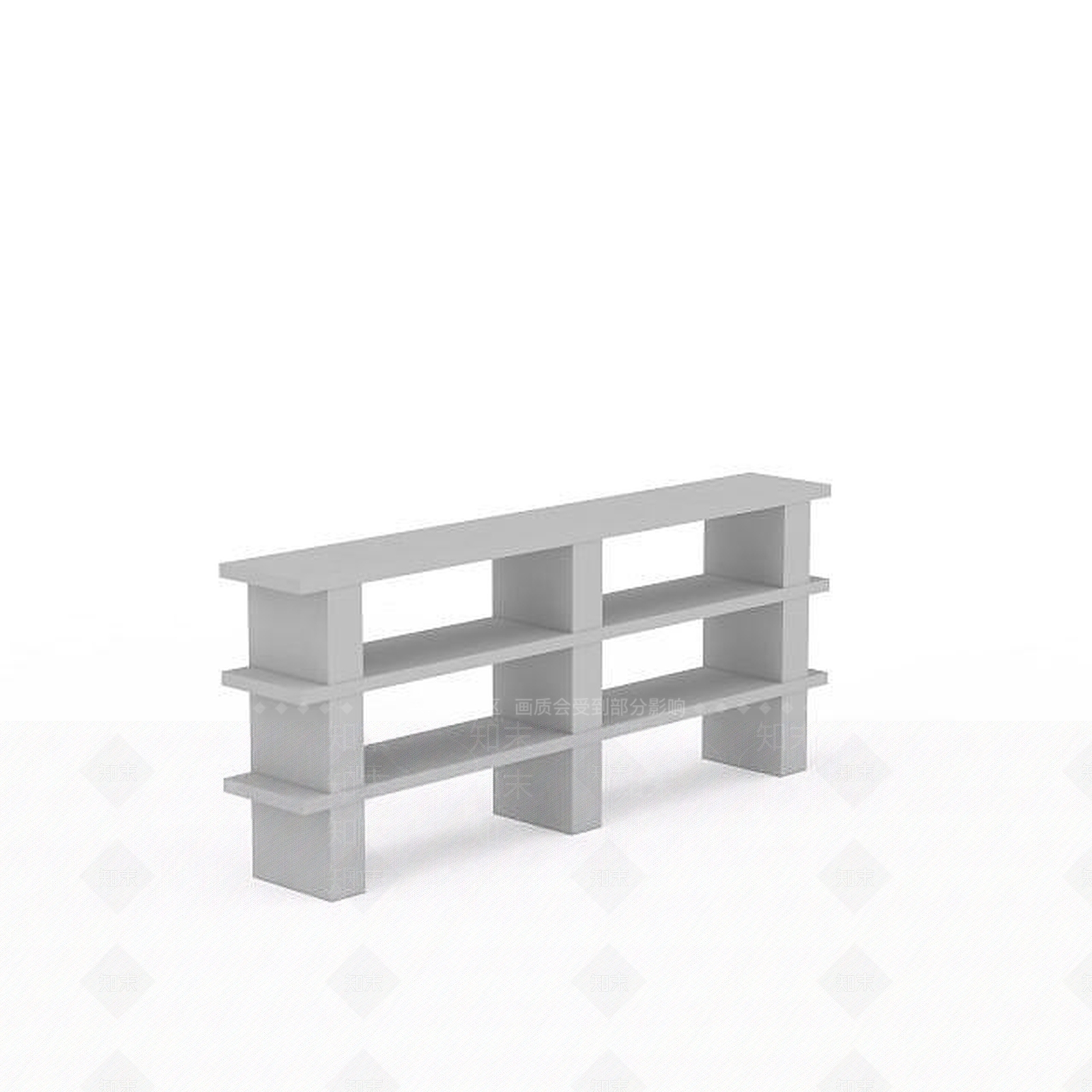 现代简约架子3D模型下载【ID:1196346706】