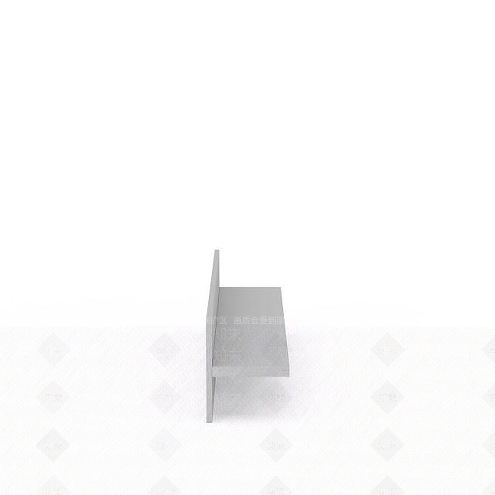 现代长方形椅子3D模型下载【ID:1196346872】