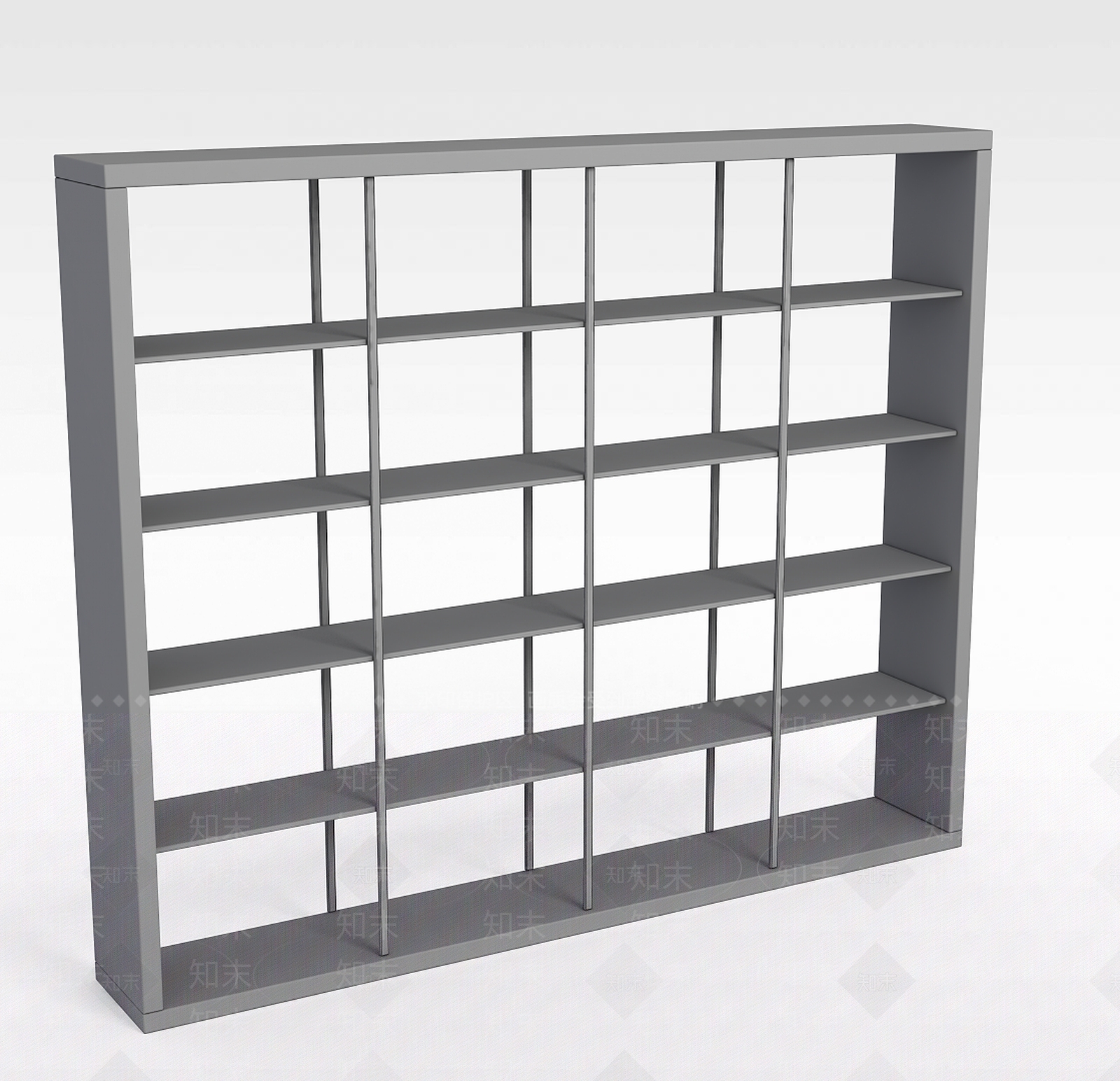 现代简约格子架3D模型下载【ID:1196346993】