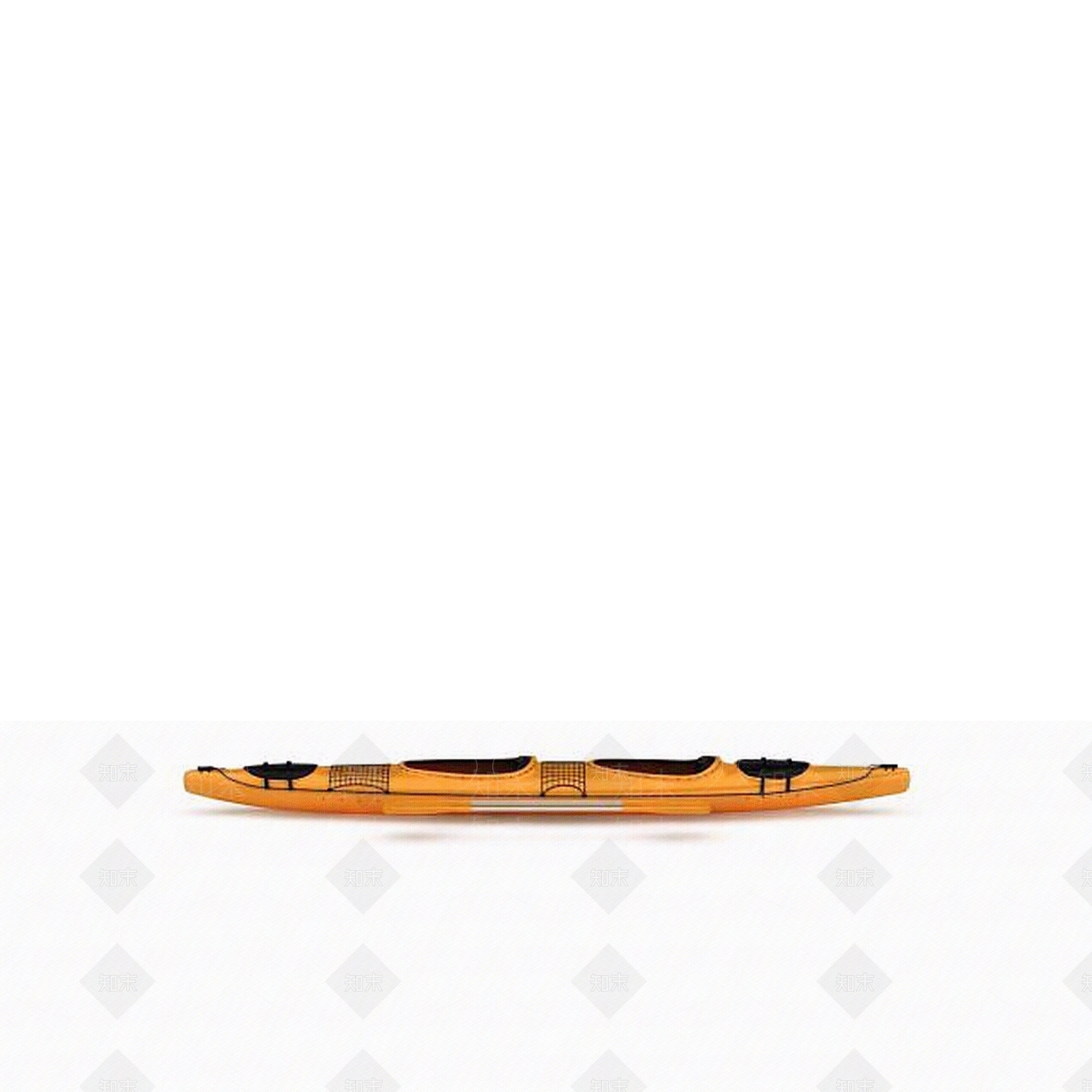 现代黄色小游艇3D模型下载【ID:1196347799】