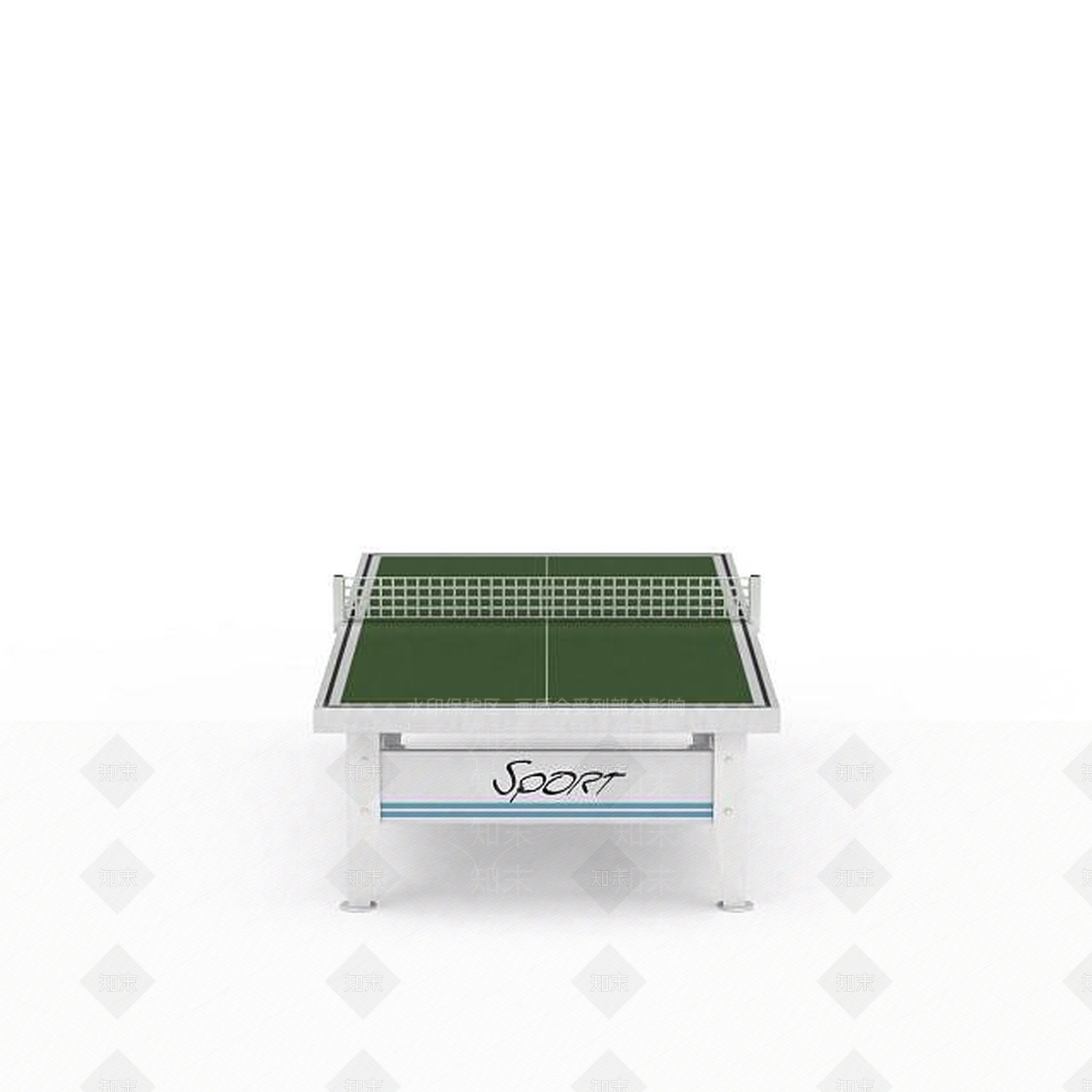 现代台球桌3D模型下载【ID:1196347858】