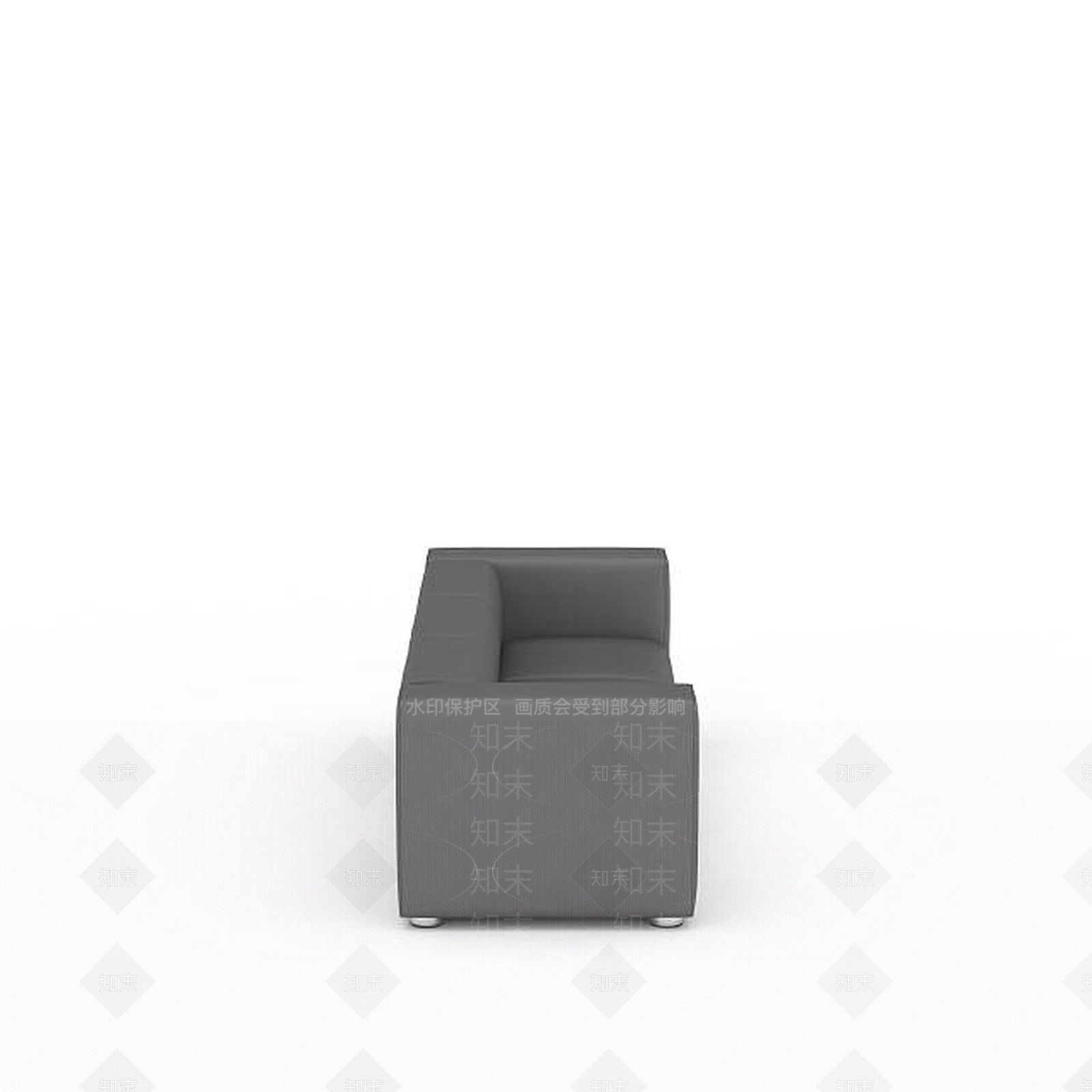 现代布艺沙发3D模型下载【ID:1196348075】