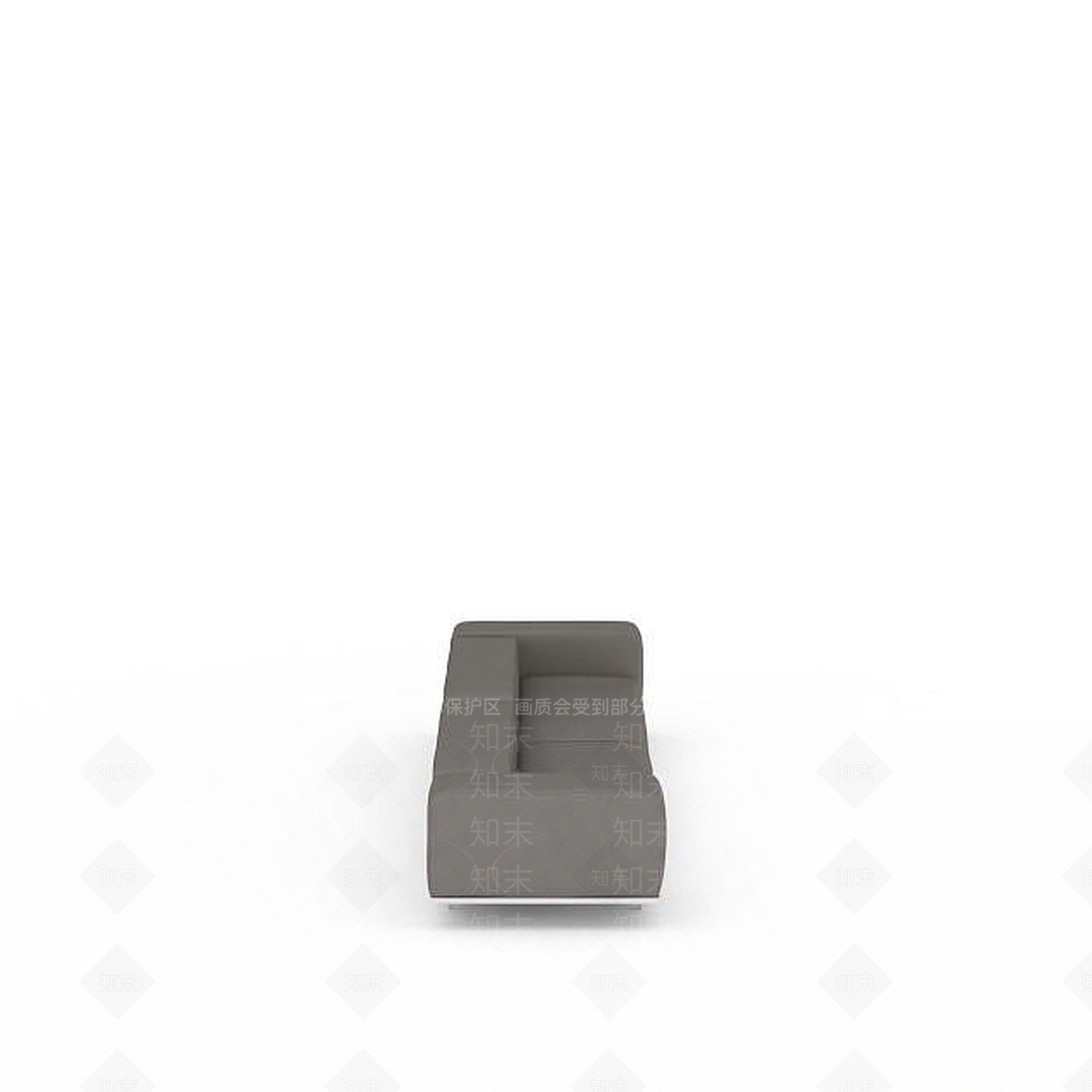 现代黑色多人沙发3D模型下载【ID:1196348173】