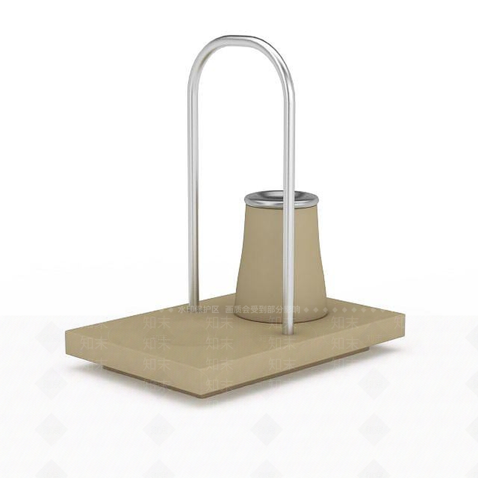 现代黄色木质厨具3D模型下载【ID:1196352938】