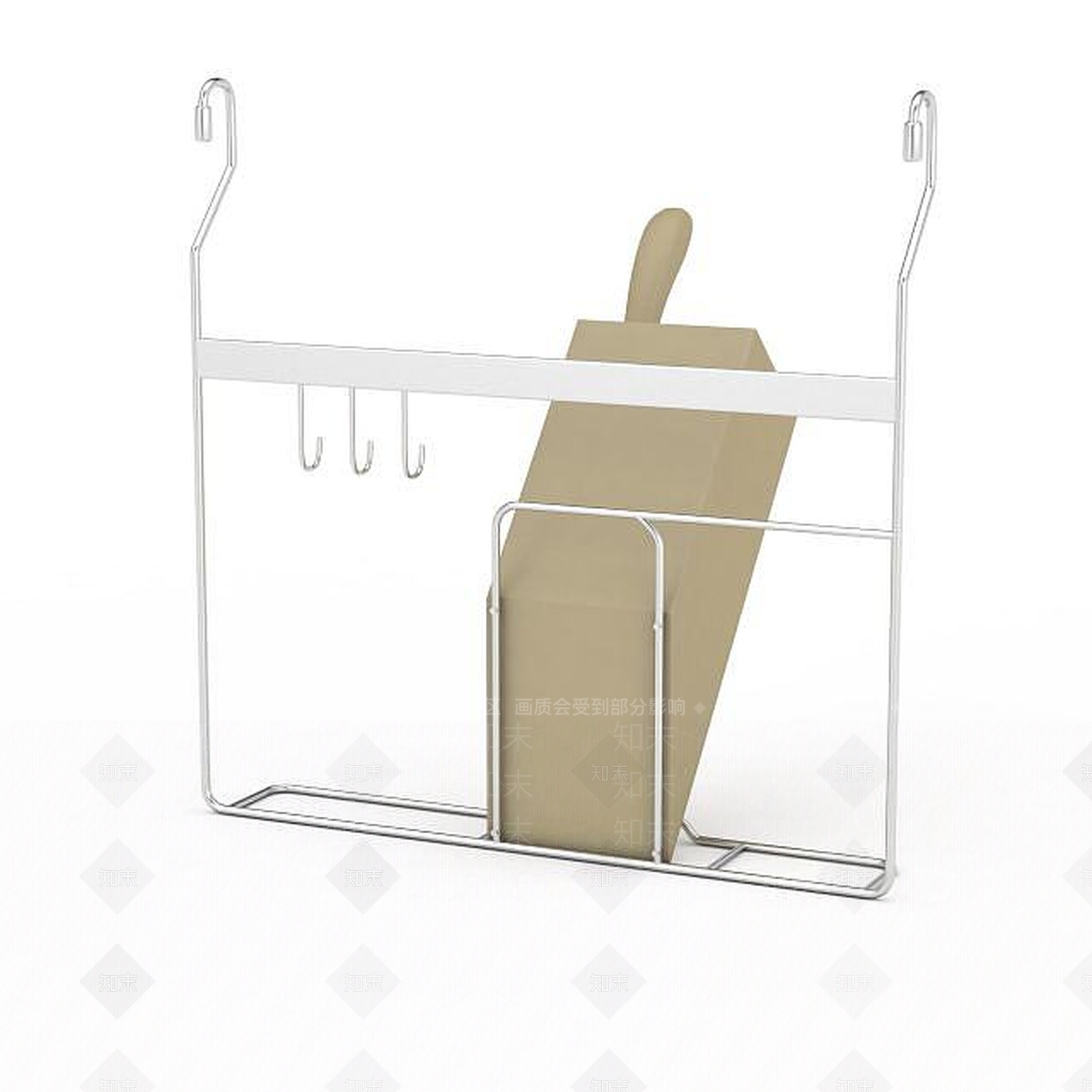 现代厨房置物架3D模型下载【ID:1196353142】