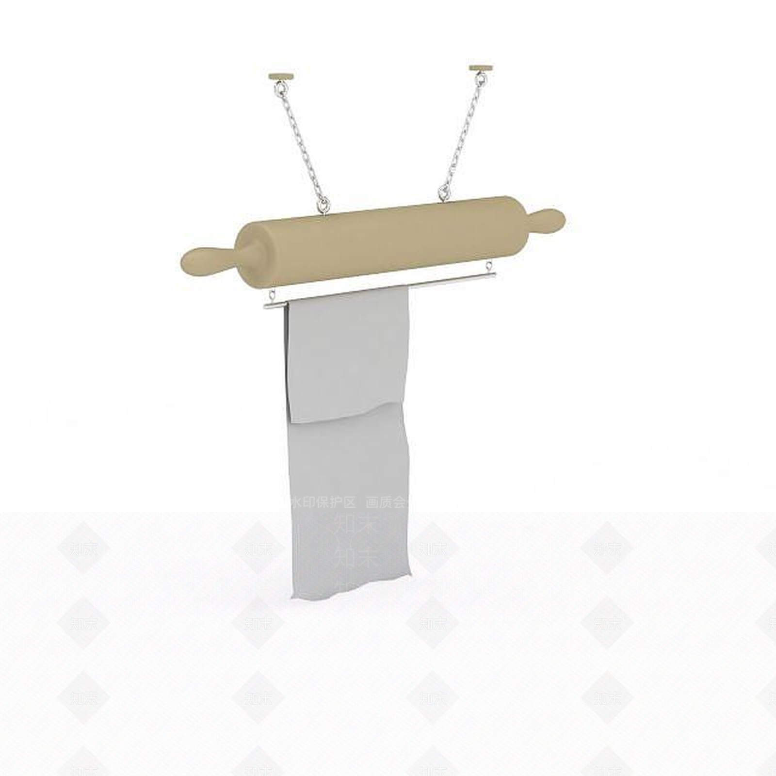 现代厨房置物架3D模型下载【ID:1196353105】