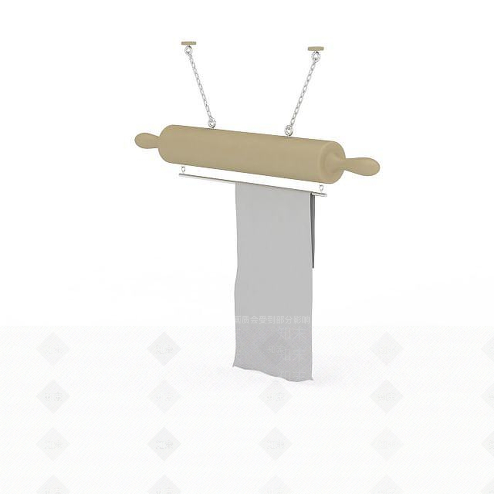 现代厨房置物架3D模型下载【ID:1196353105】