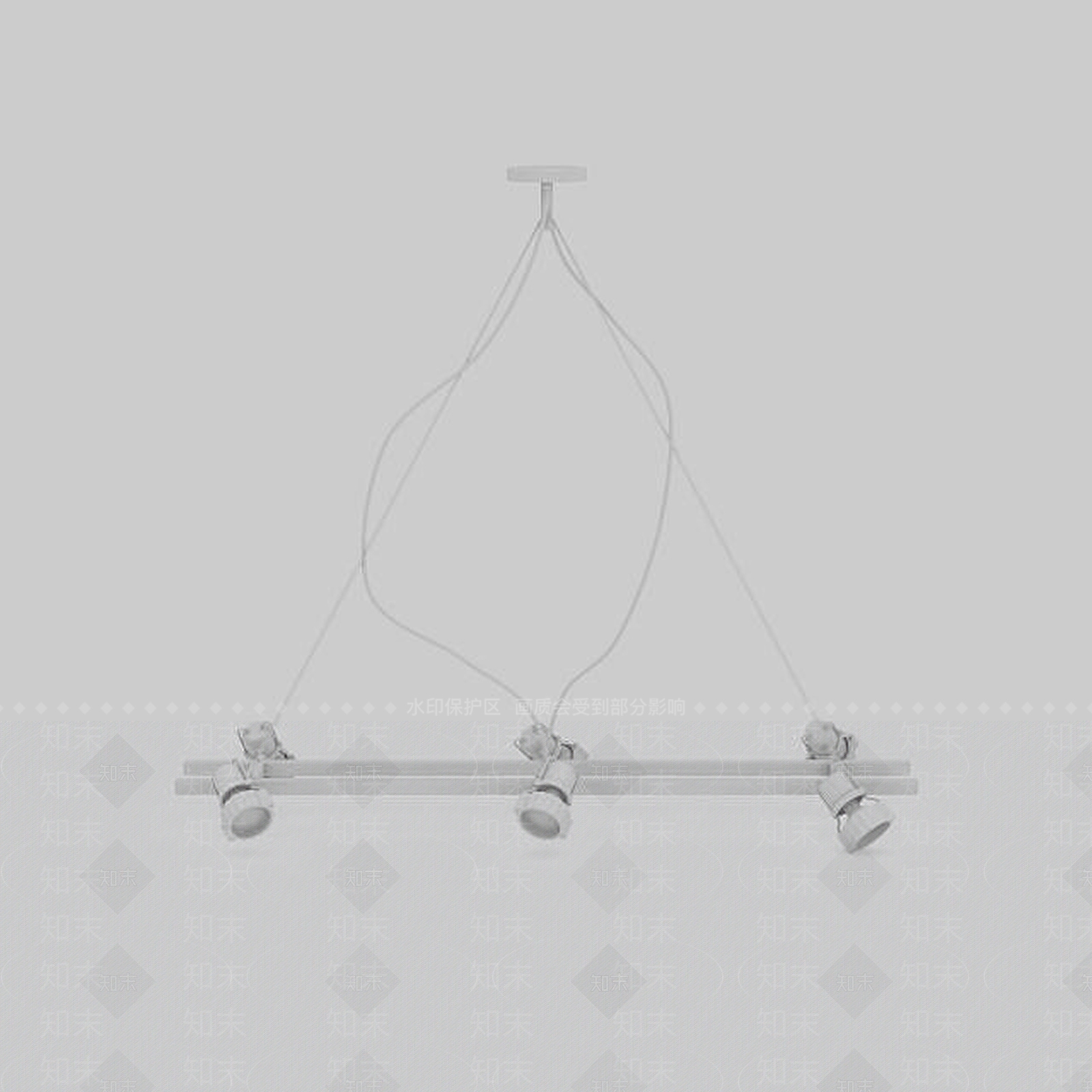 现代酒吧聚光灯3D模型下载【ID:1196356918】