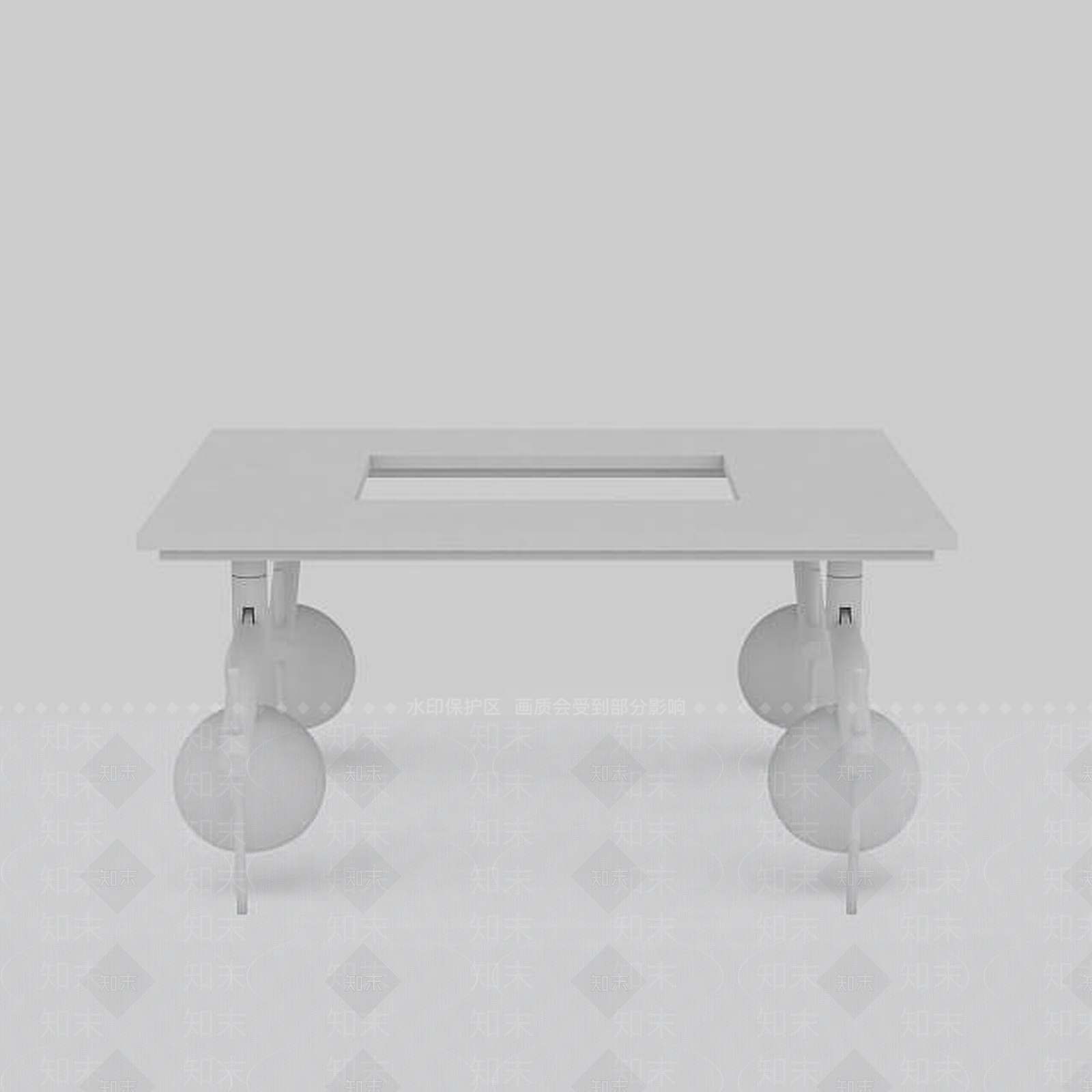 现代球状吸顶灯3D模型下载【ID:1196357172】
