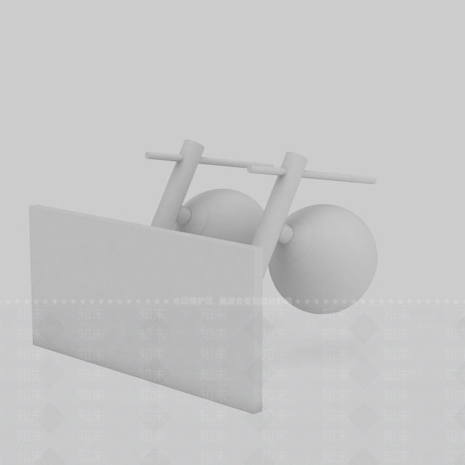 现代商业轨道灯3D模型下载【ID:1196357197】