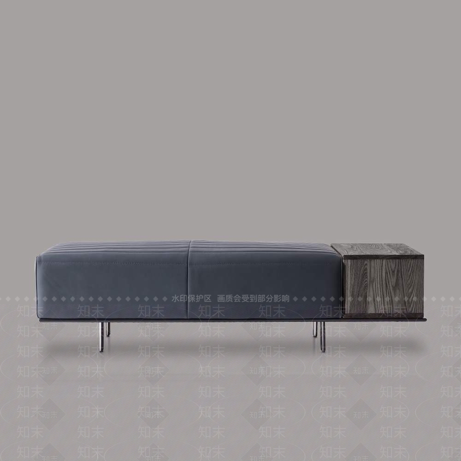 现代极简换鞋凳3D模型下载【ID:1196359004】