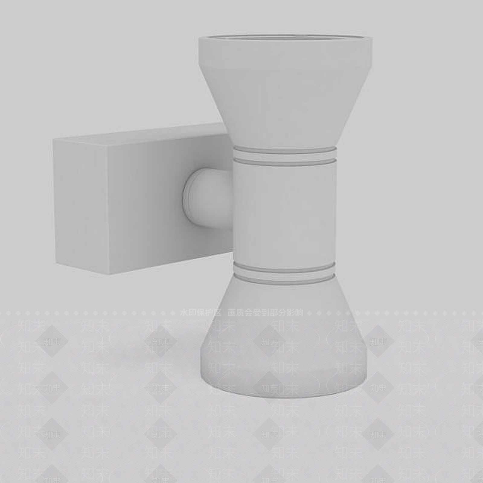 现代创意壁灯3D模型下载【ID:1196358735】