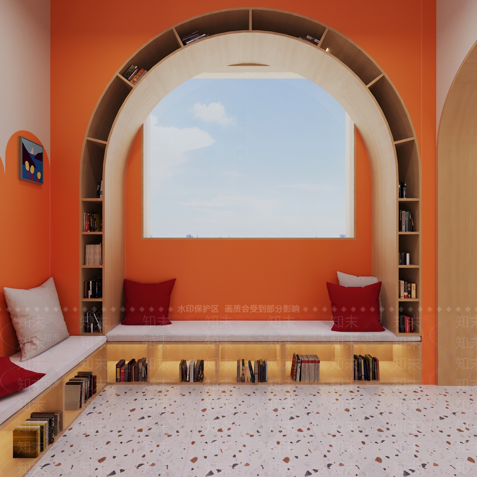 现代前台3D模型下载【ID:1196359107】