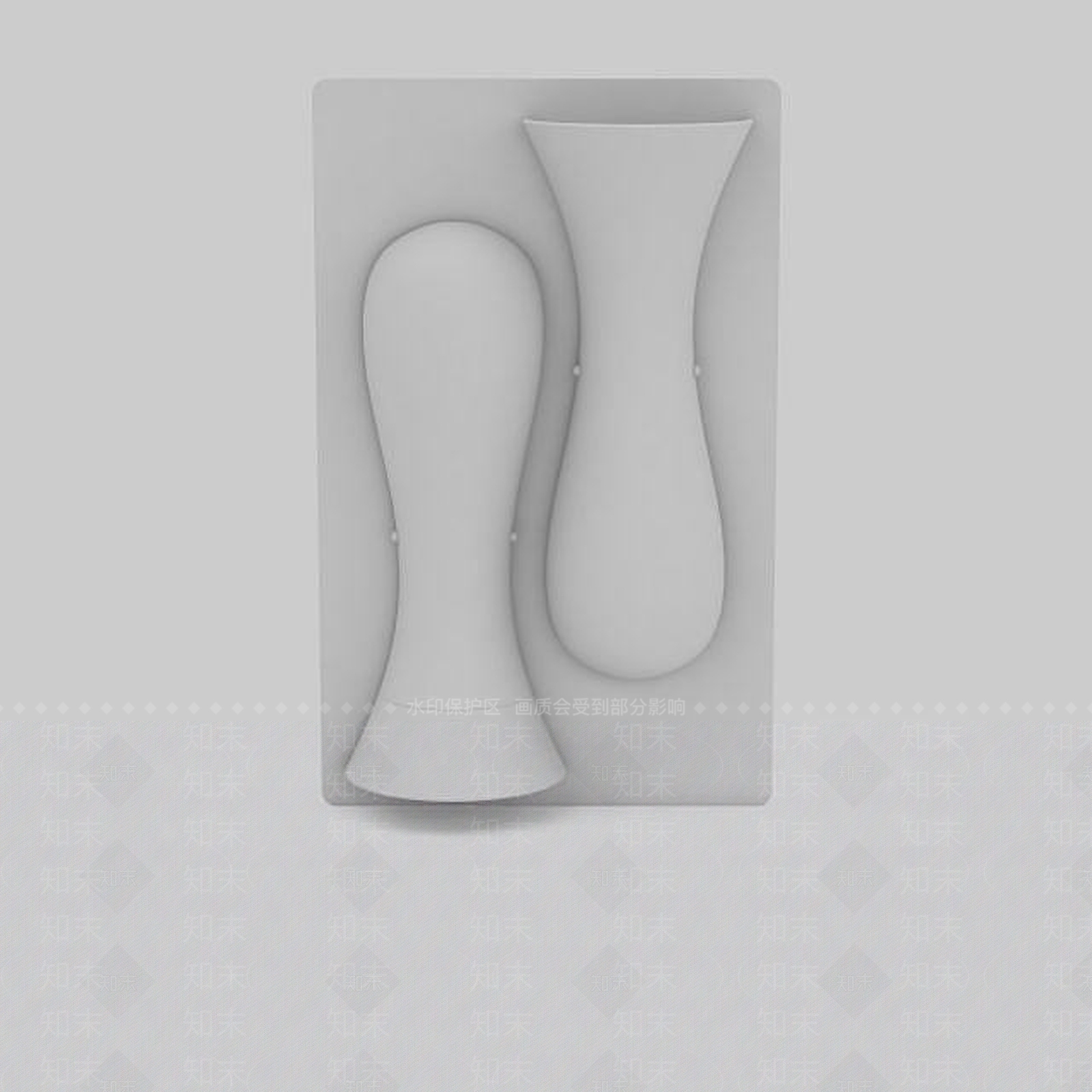 现代创意壁灯3D模型下载【ID:1196359537】