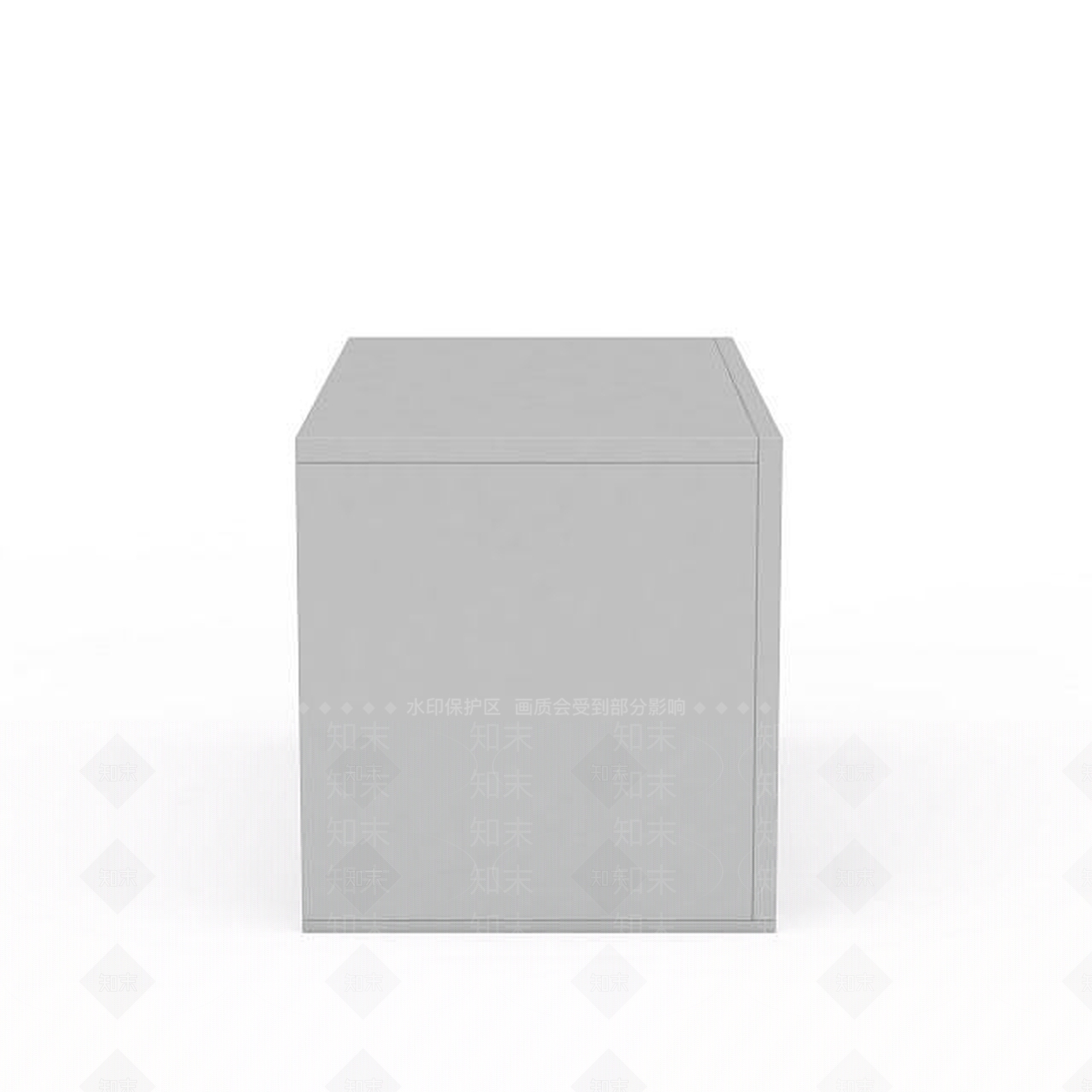 现代木质桌子3D模型下载【ID:1196360537】