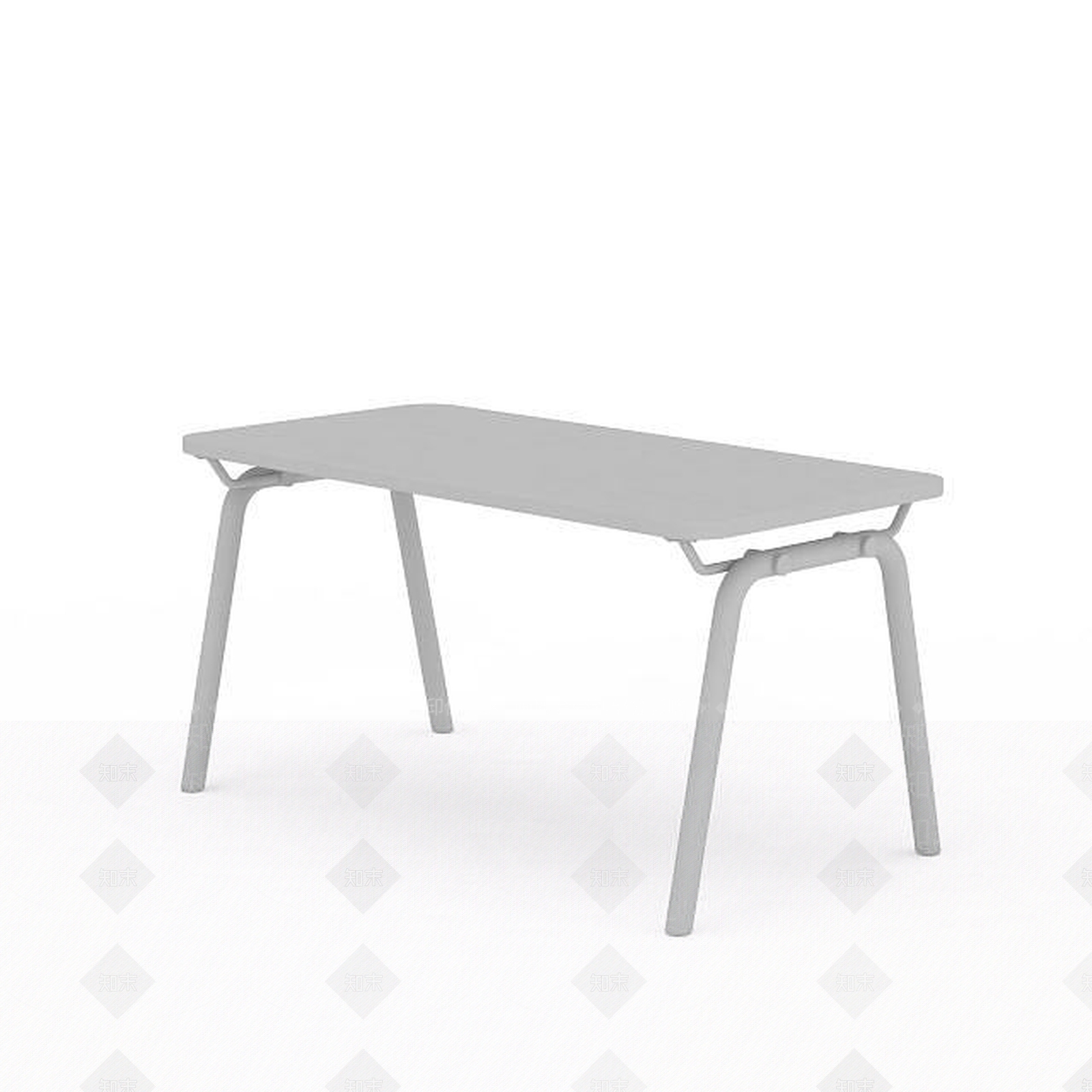 现代简约桌子3D模型下载【ID:1196360750】
