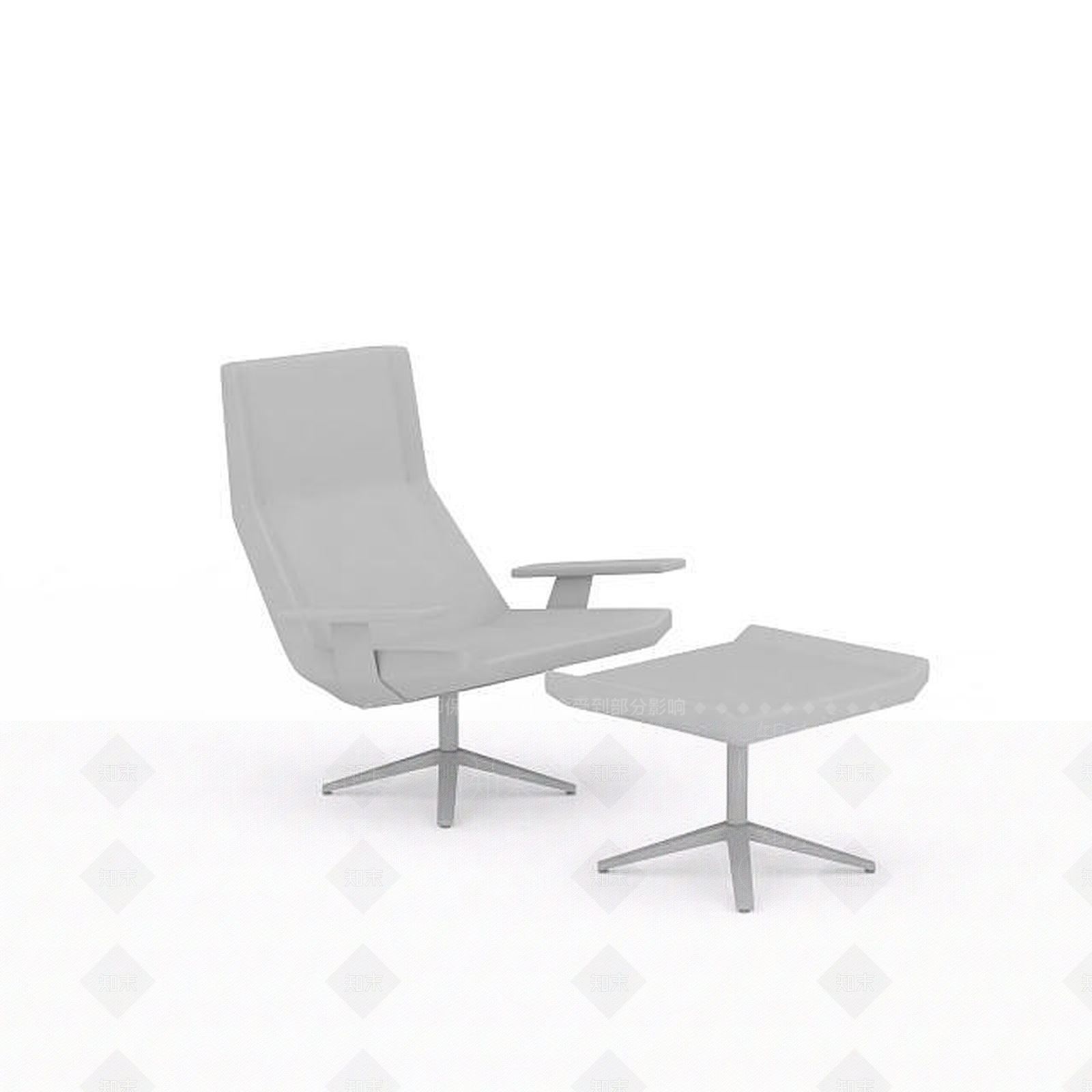 现代休闲沙发3D模型下载【ID:1196361294】