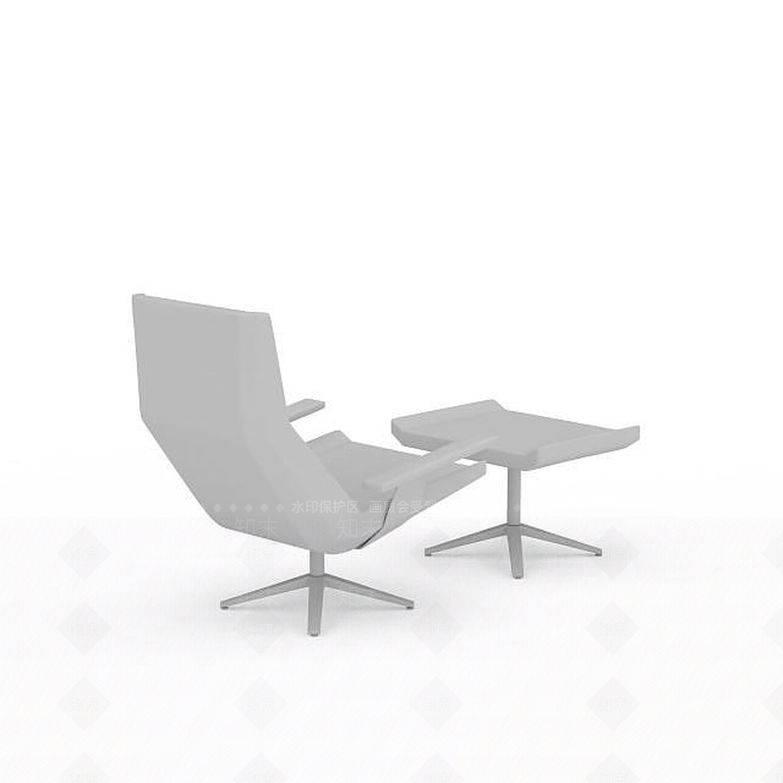 现代休闲沙发3D模型下载【ID:1196361294】