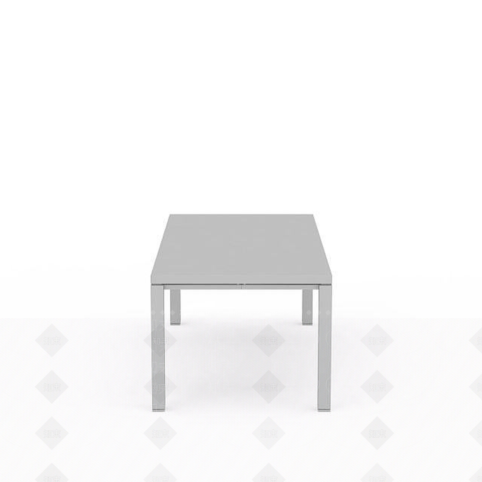 现代方形木桌3D模型下载【ID:1196362585】