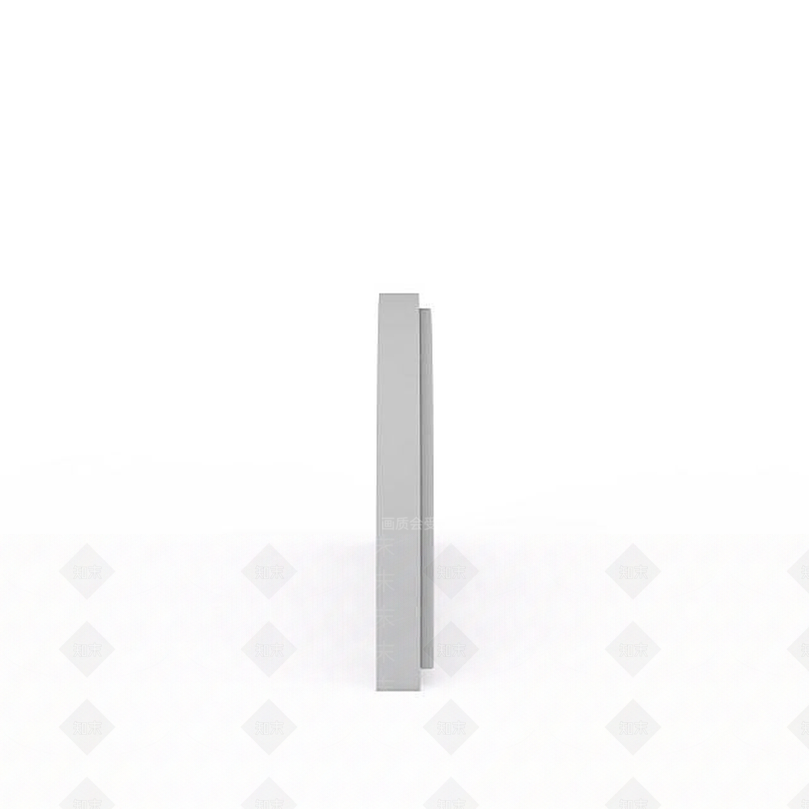 现代木质弧形窗3D模型下载【ID:1196363989】