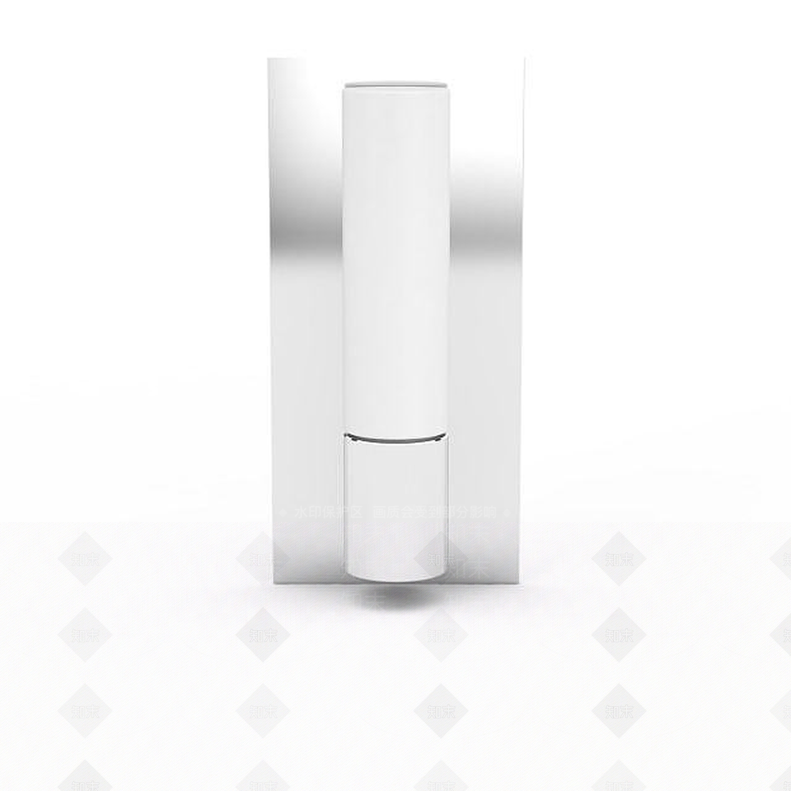 现代长筒型户外灯3D模型下载【ID:1196366017】