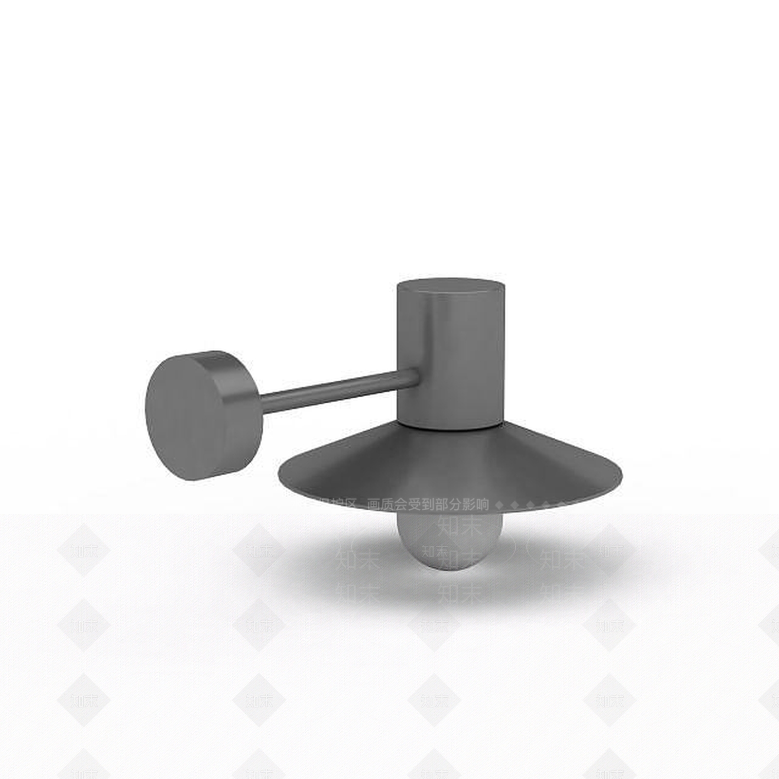 现代简约黑色路灯3D模型下载【ID:1196366172】