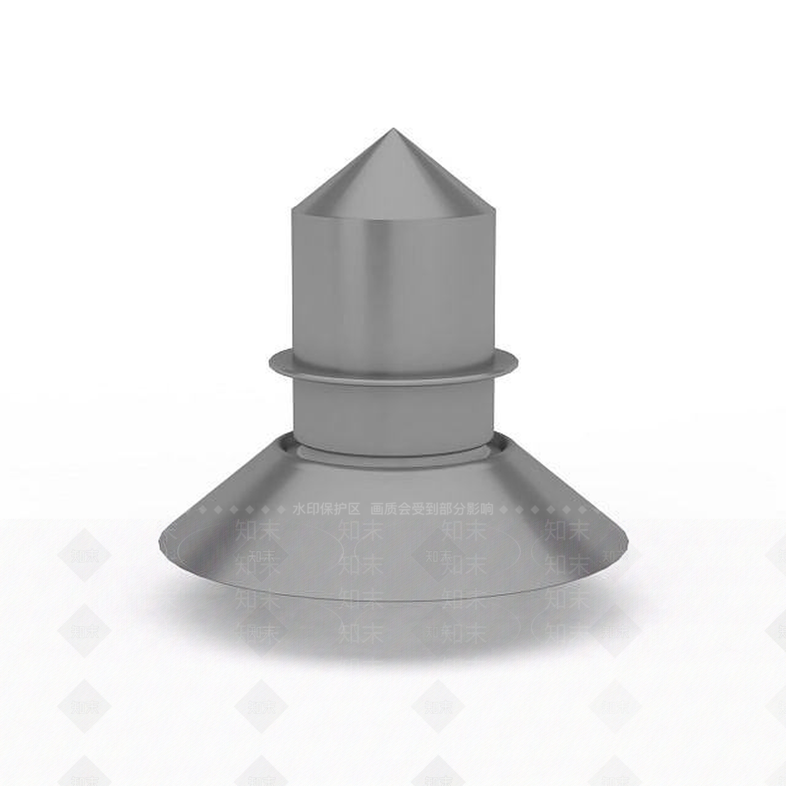 现代黑色草坪灯3D模型下载【ID:1196366272】