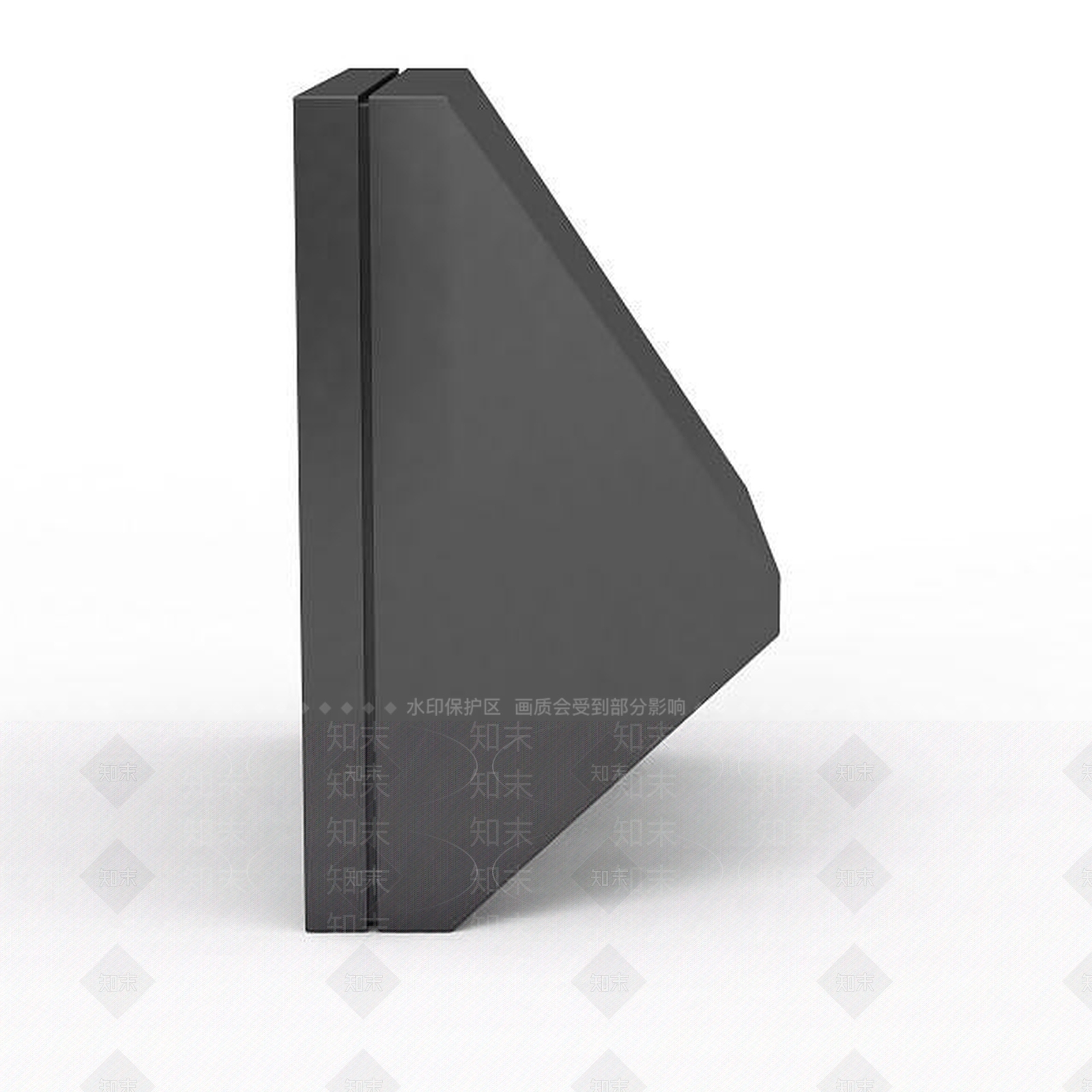 现代大型黑色路灯3D模型下载【ID:1196366306】