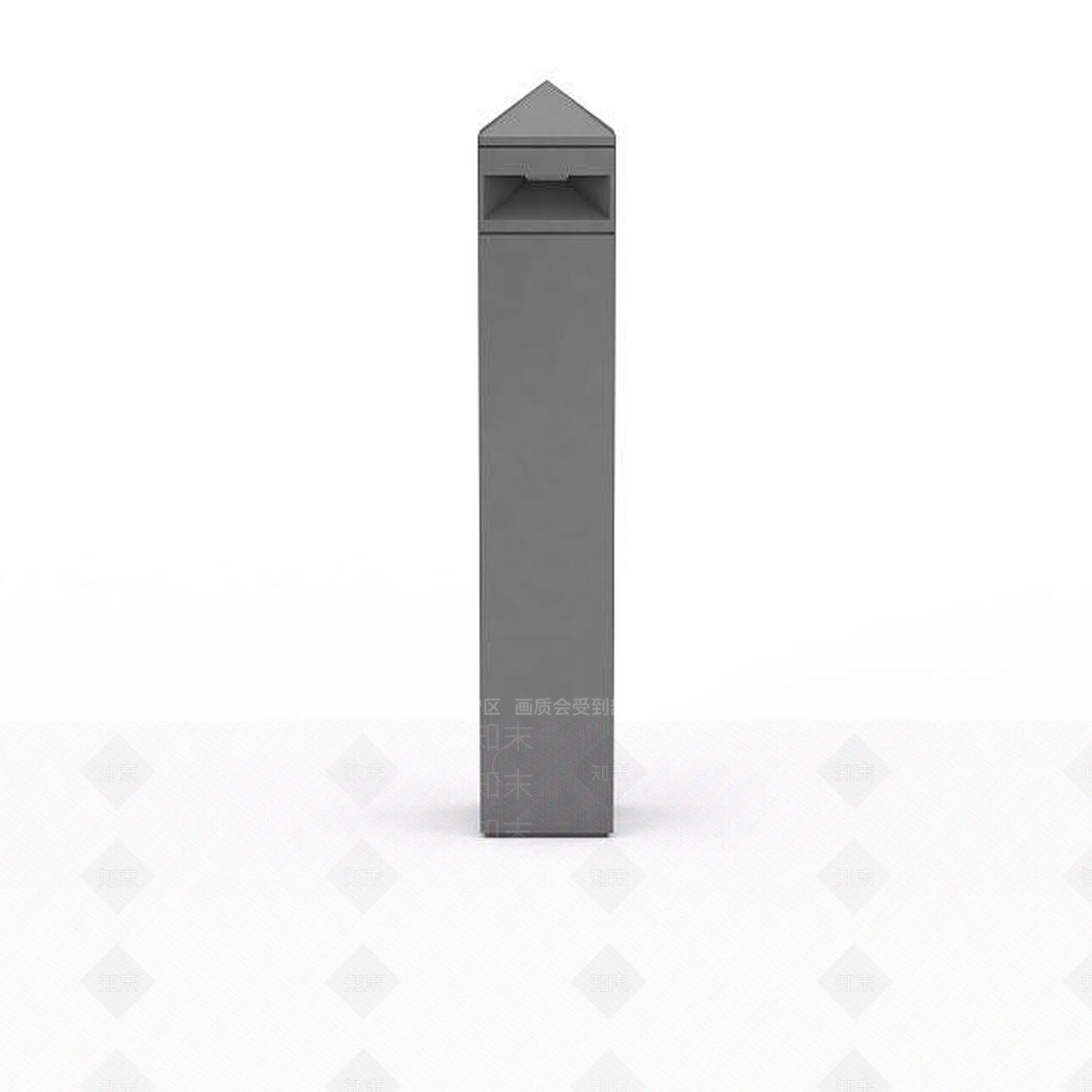 现代创意小区路灯3D模型下载【ID:1196366961】