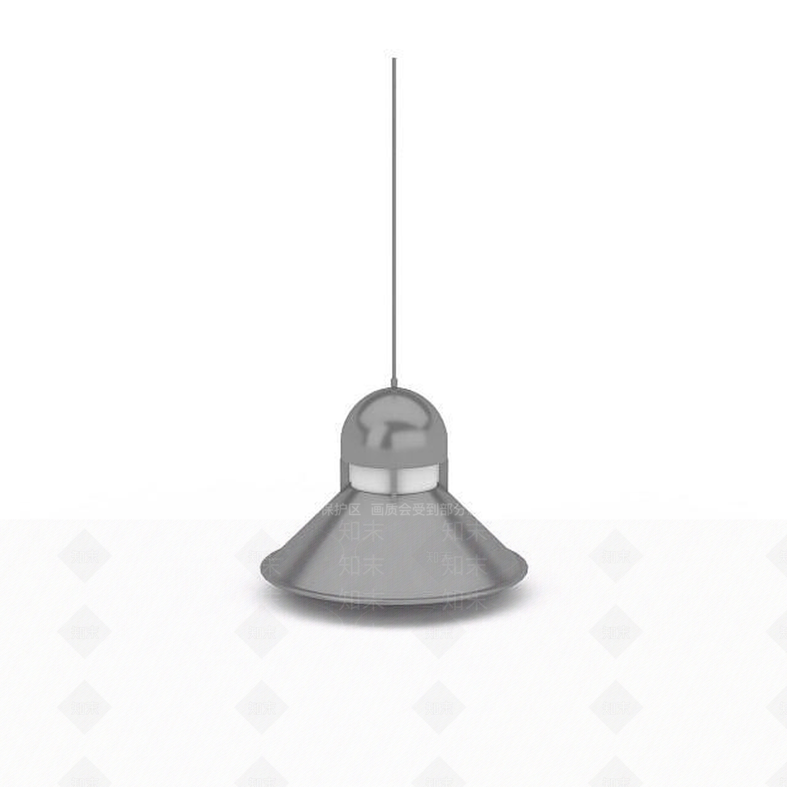 现代黑色圆形吊灯3D模型下载【ID:1196368578】