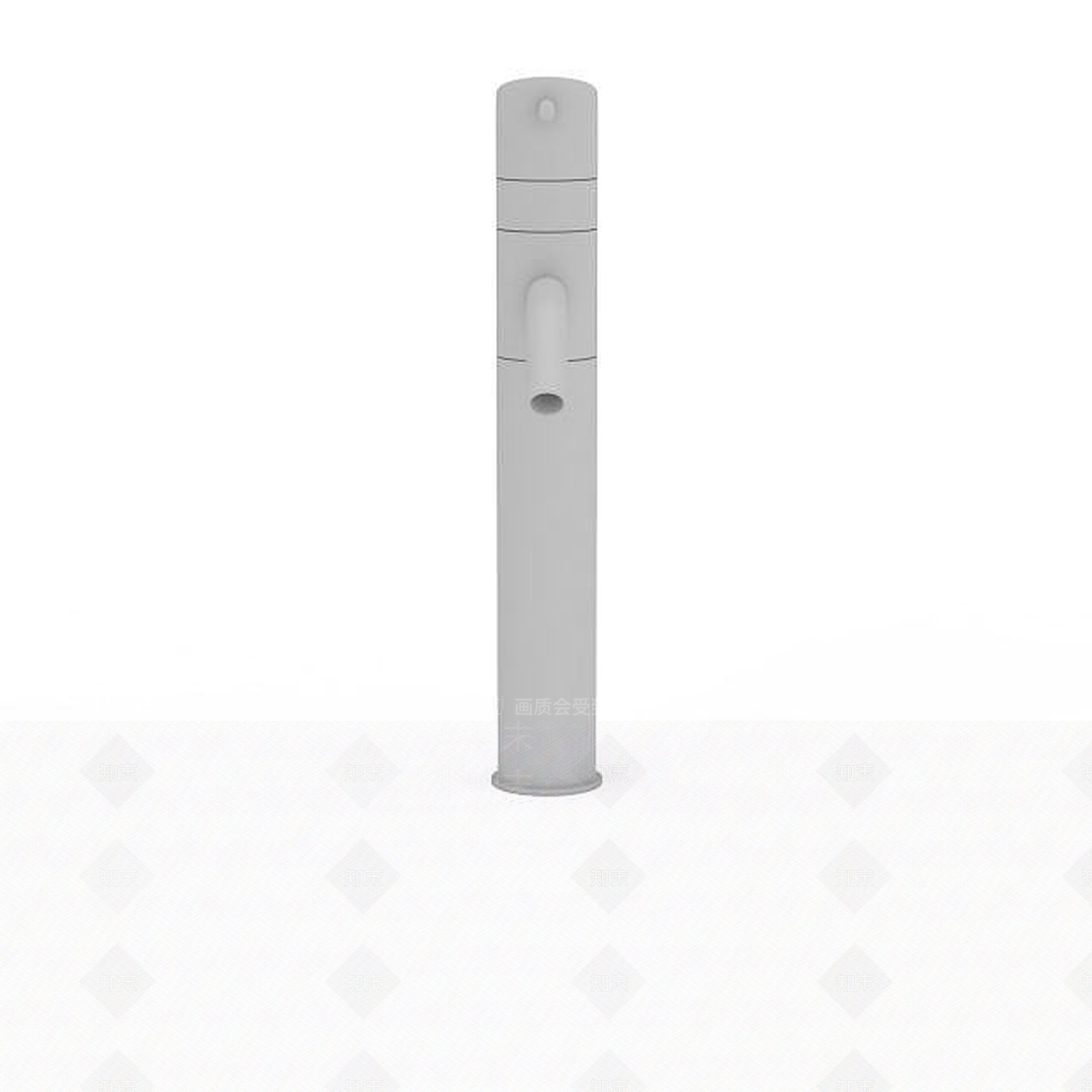 现代圆柱水龙头3D模型下载【ID:1196372150】