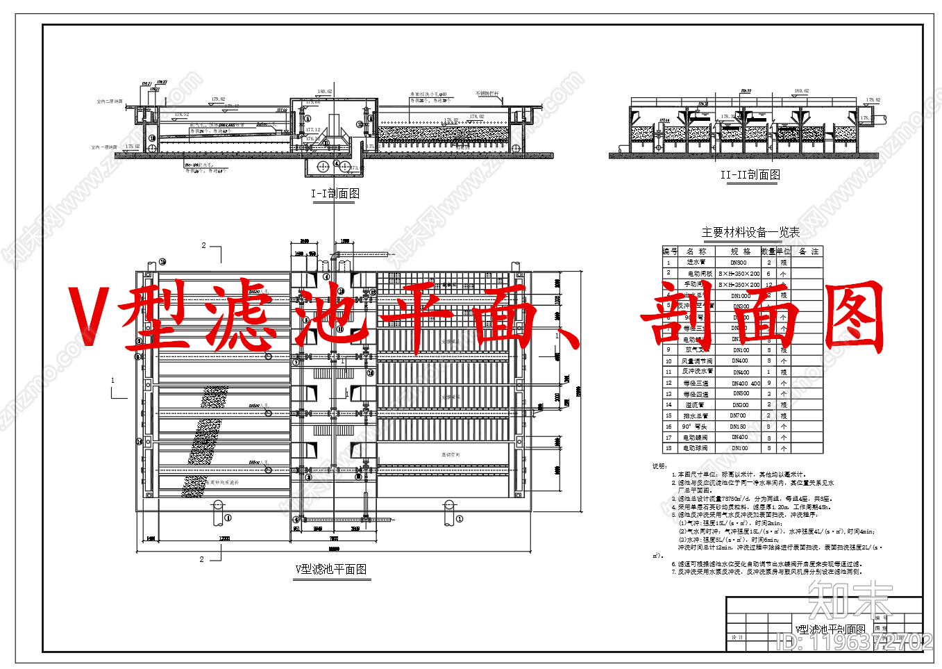 水处理施工图下载【ID:1196372702】