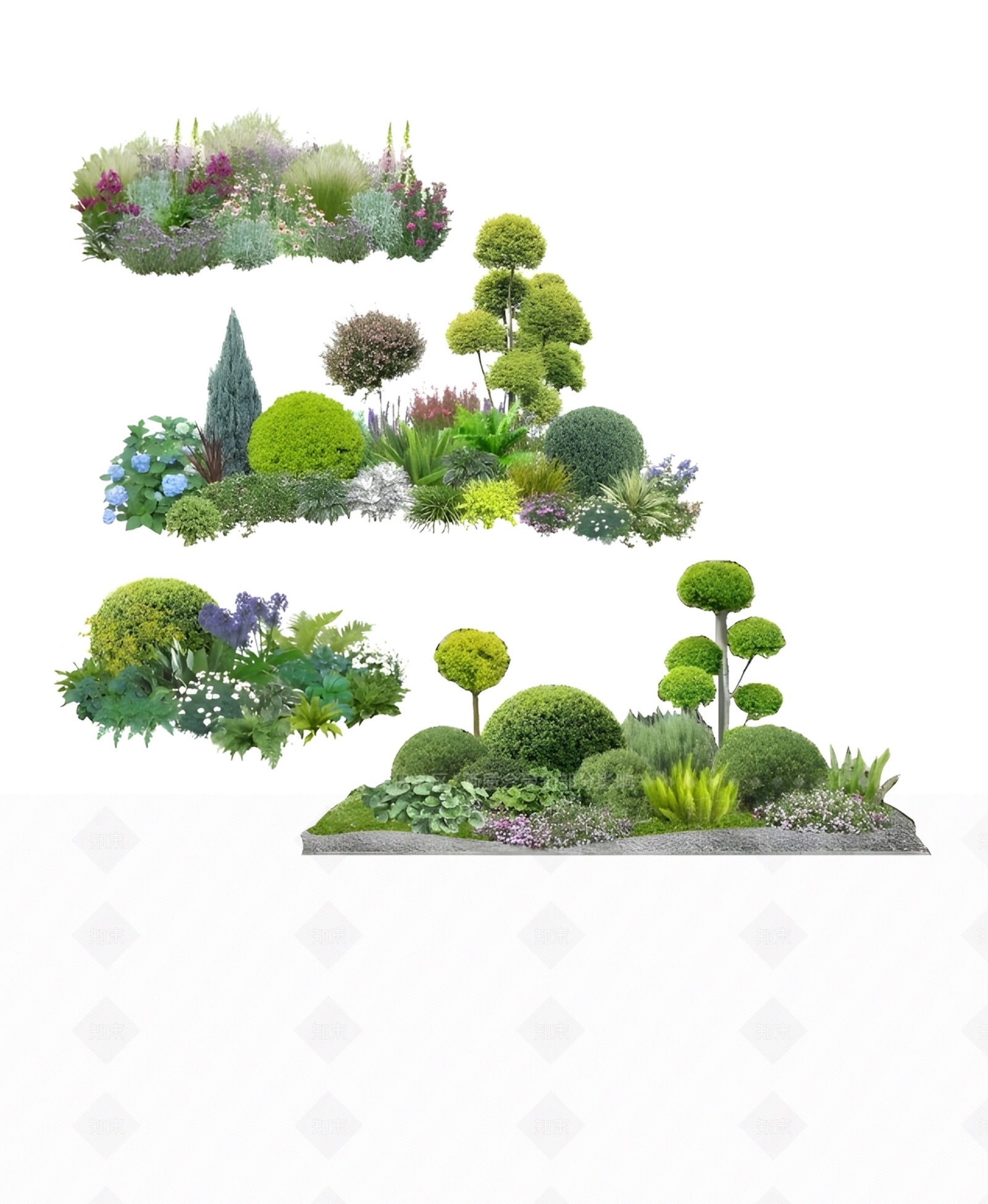 花草SU模型下载【ID:1196373173】