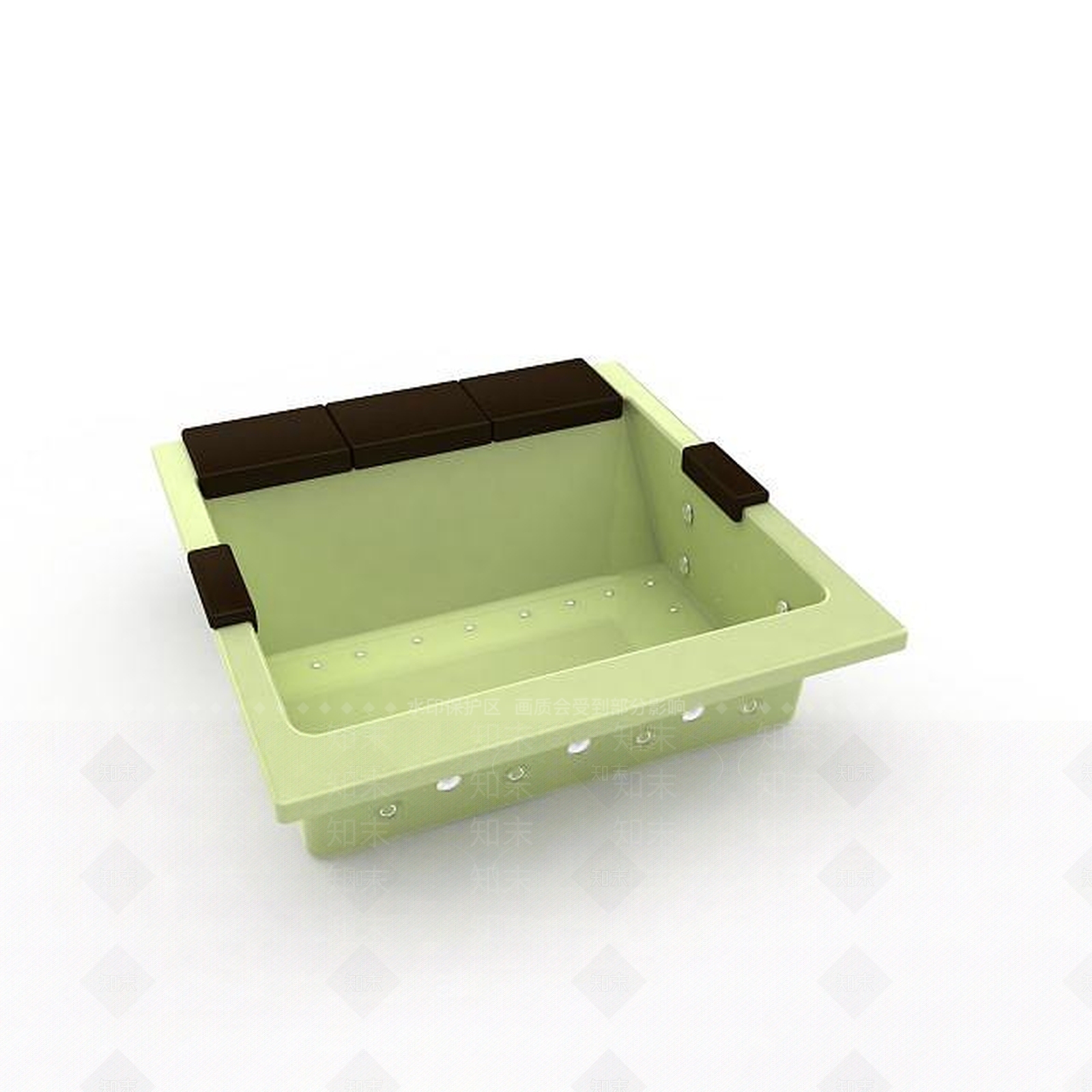 现代浴室用品3D模型下载【ID:1196373216】