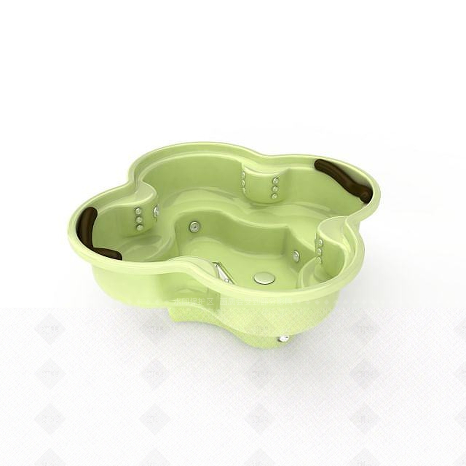 现代浴室设施3D模型下载【ID:1196373356】