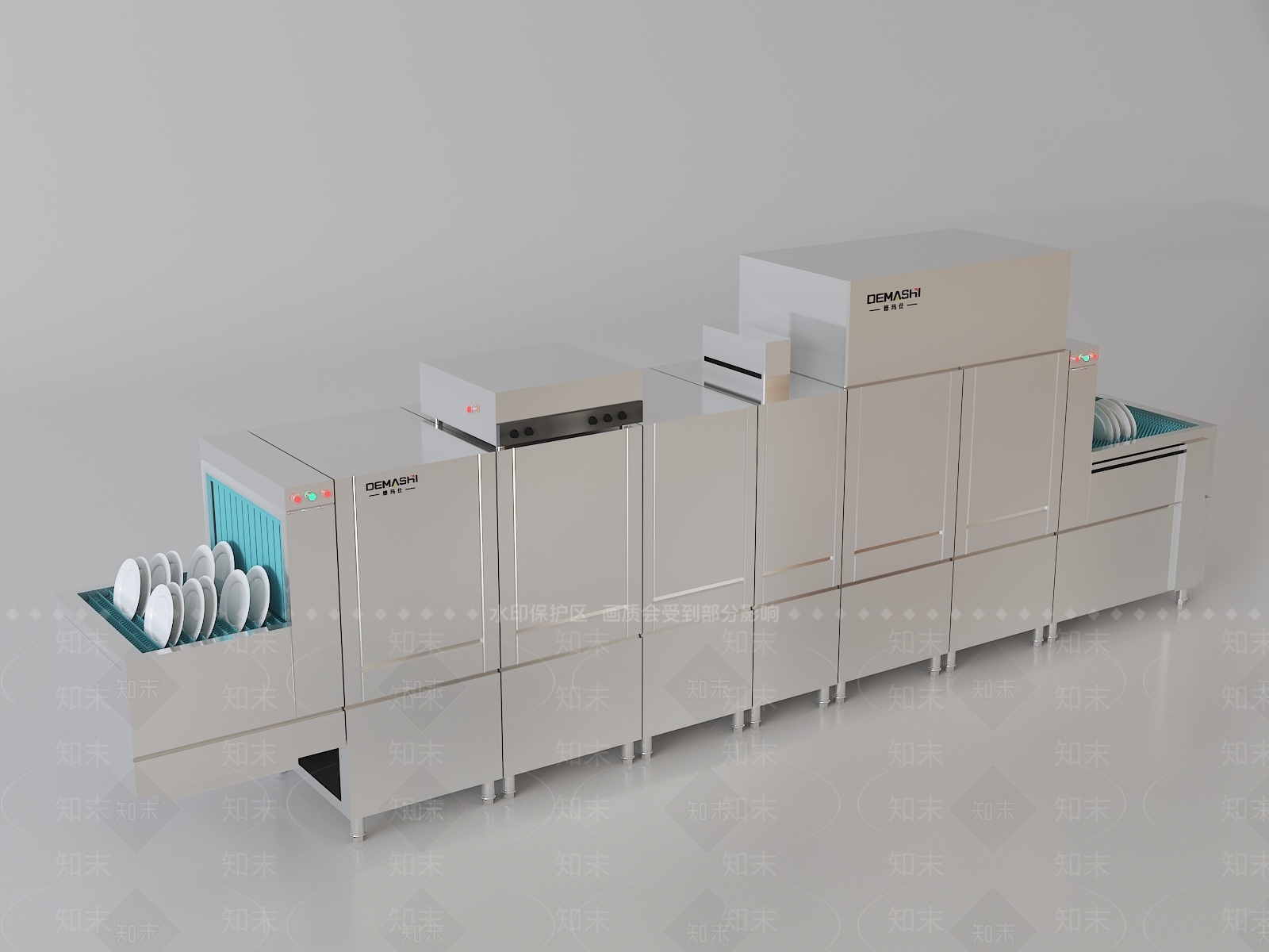 洗碗机SU模型下载【ID:1196383993】