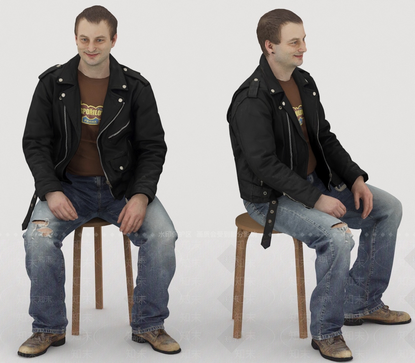 男人3D模型下载【ID:1196384055】