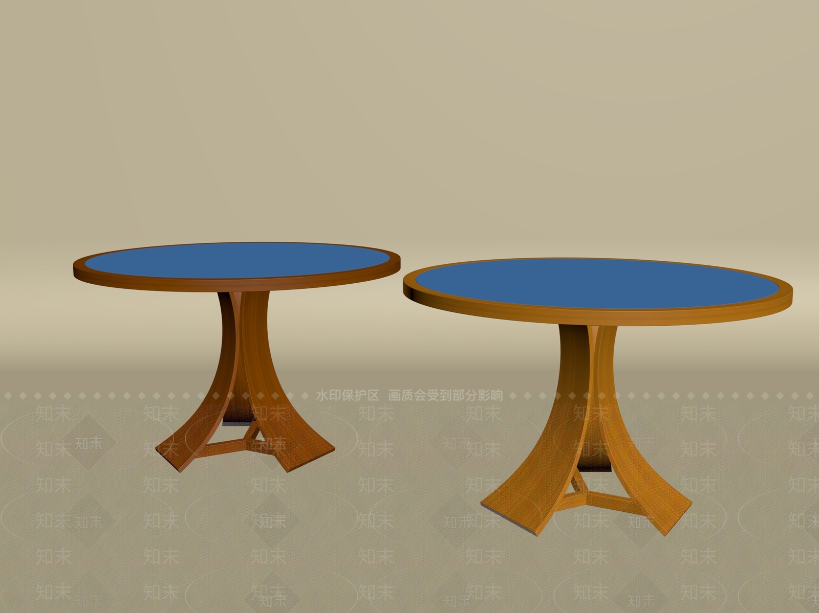 现代北欧餐桌3D模型下载【ID:1196384346】