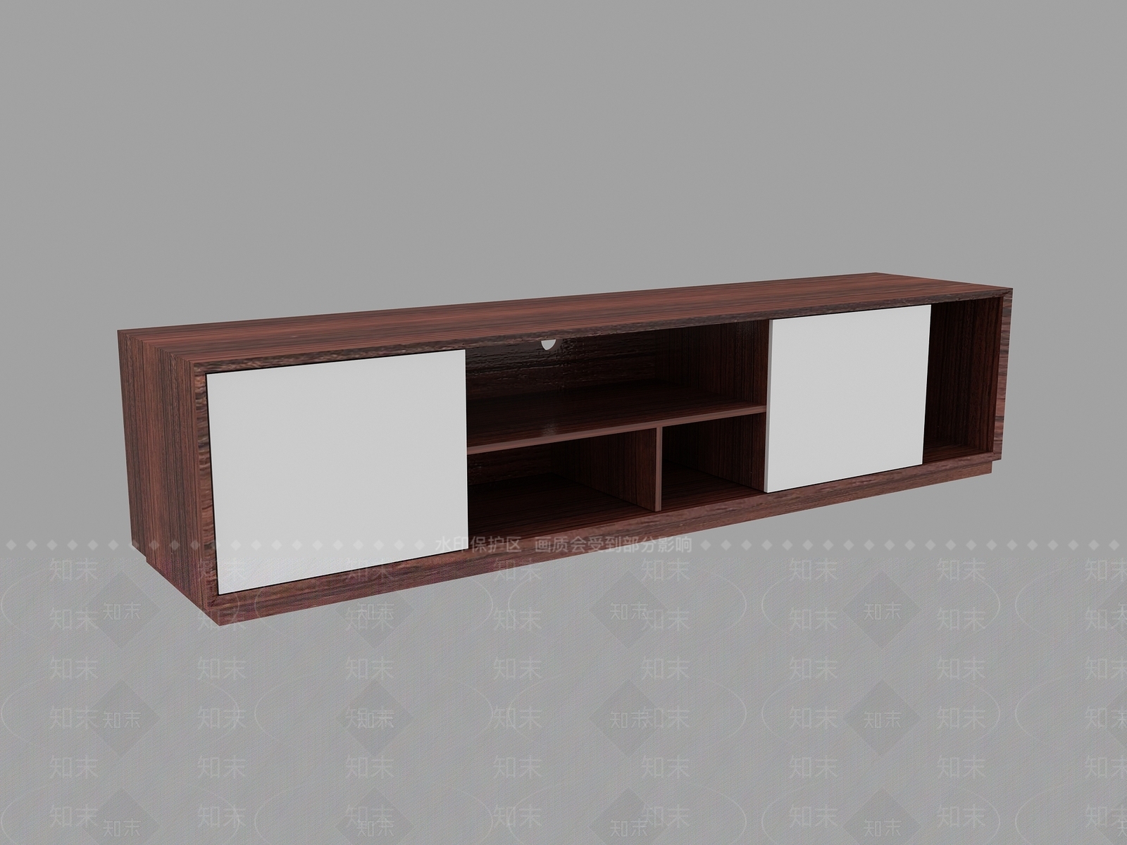 现代北欧电视柜3D模型下载【ID:1196393087】