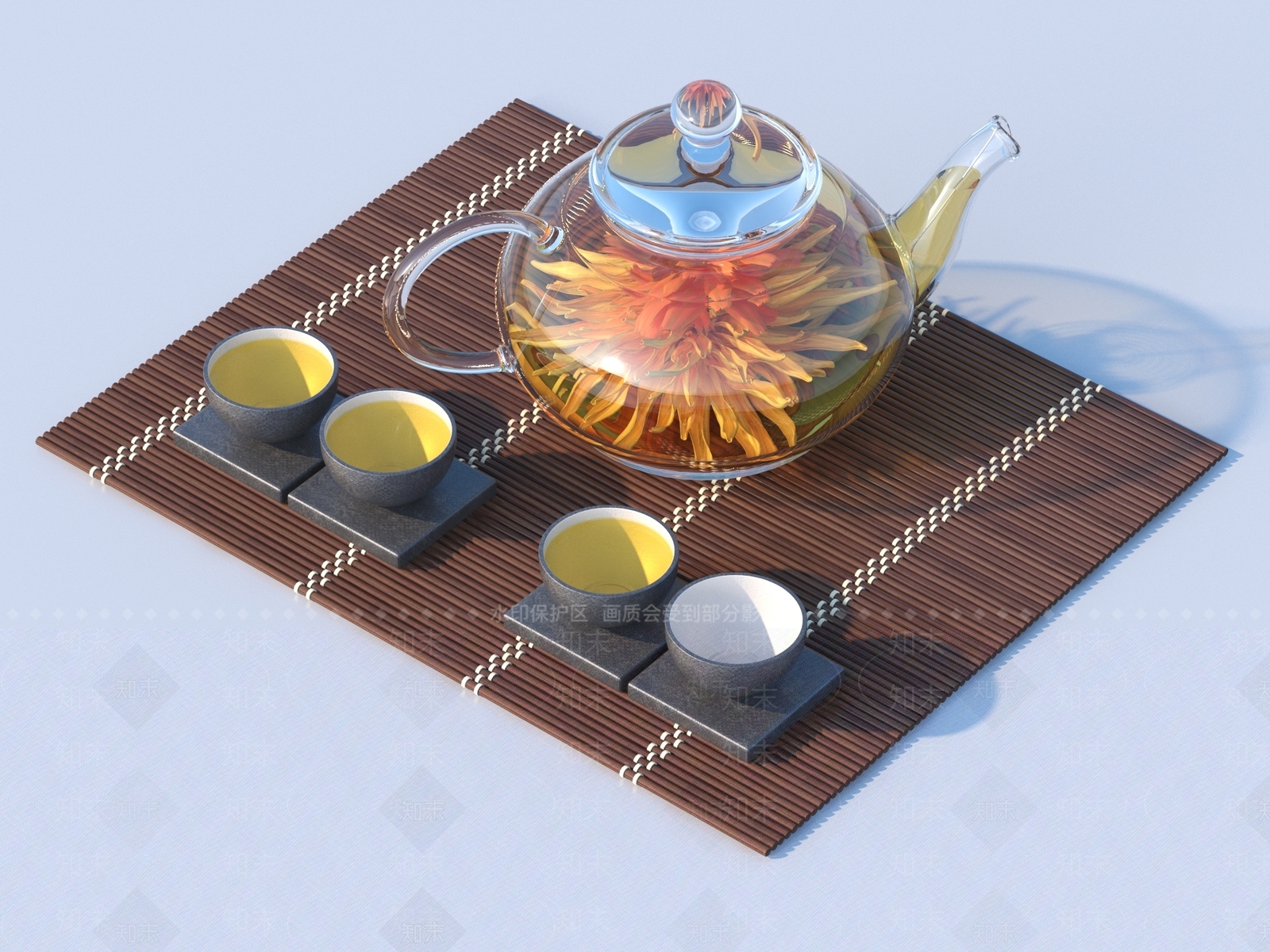 厨房用品3D模型下载【ID:1196398834】