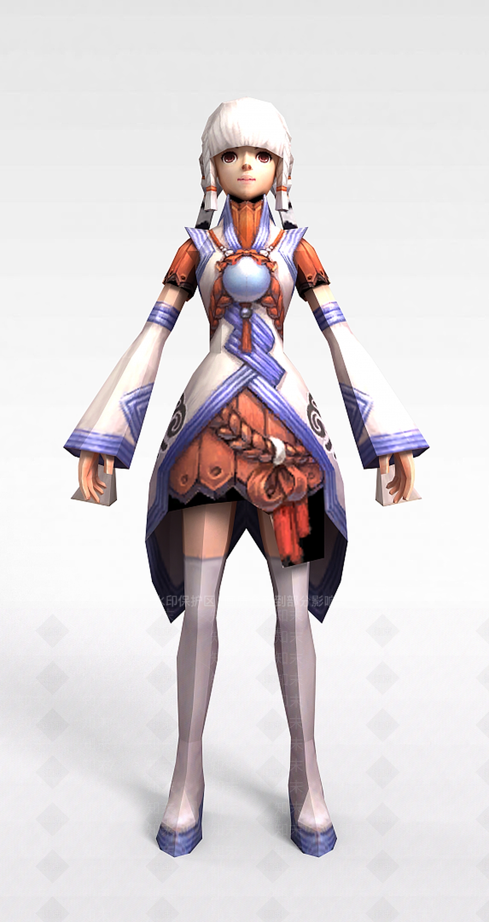 现代虚拟人物3D模型下载【ID:1199828689】