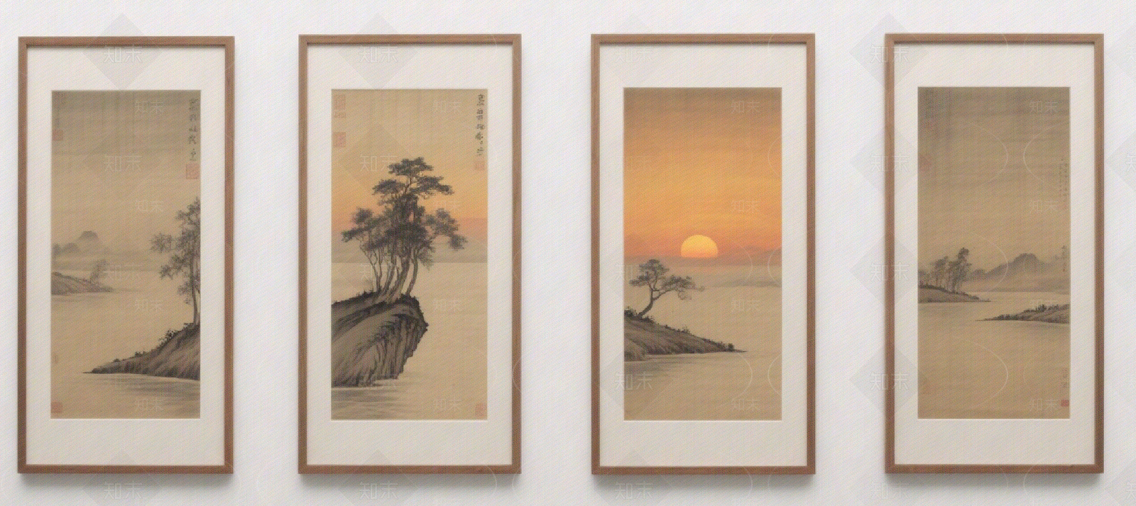 中古中式其他挂画贴图下载【ID:1196398967】