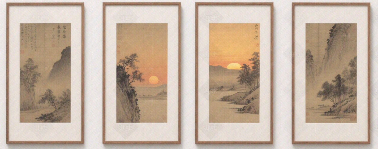 中式中古其他挂画贴图下载【ID:1196399500】