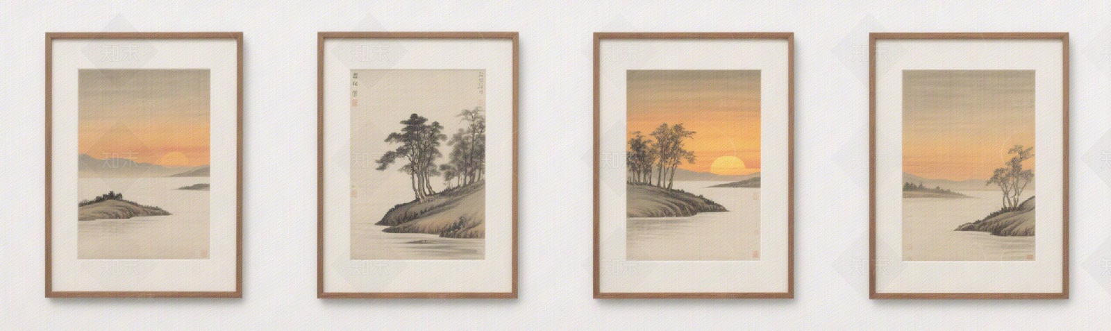 中式中古其他挂画贴图下载【ID:1196399892】