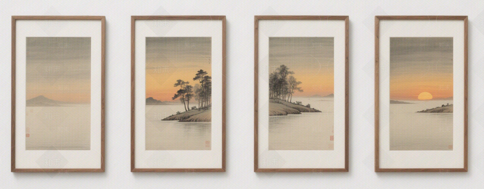 中式中古其他挂画贴图下载【ID:1196399982】