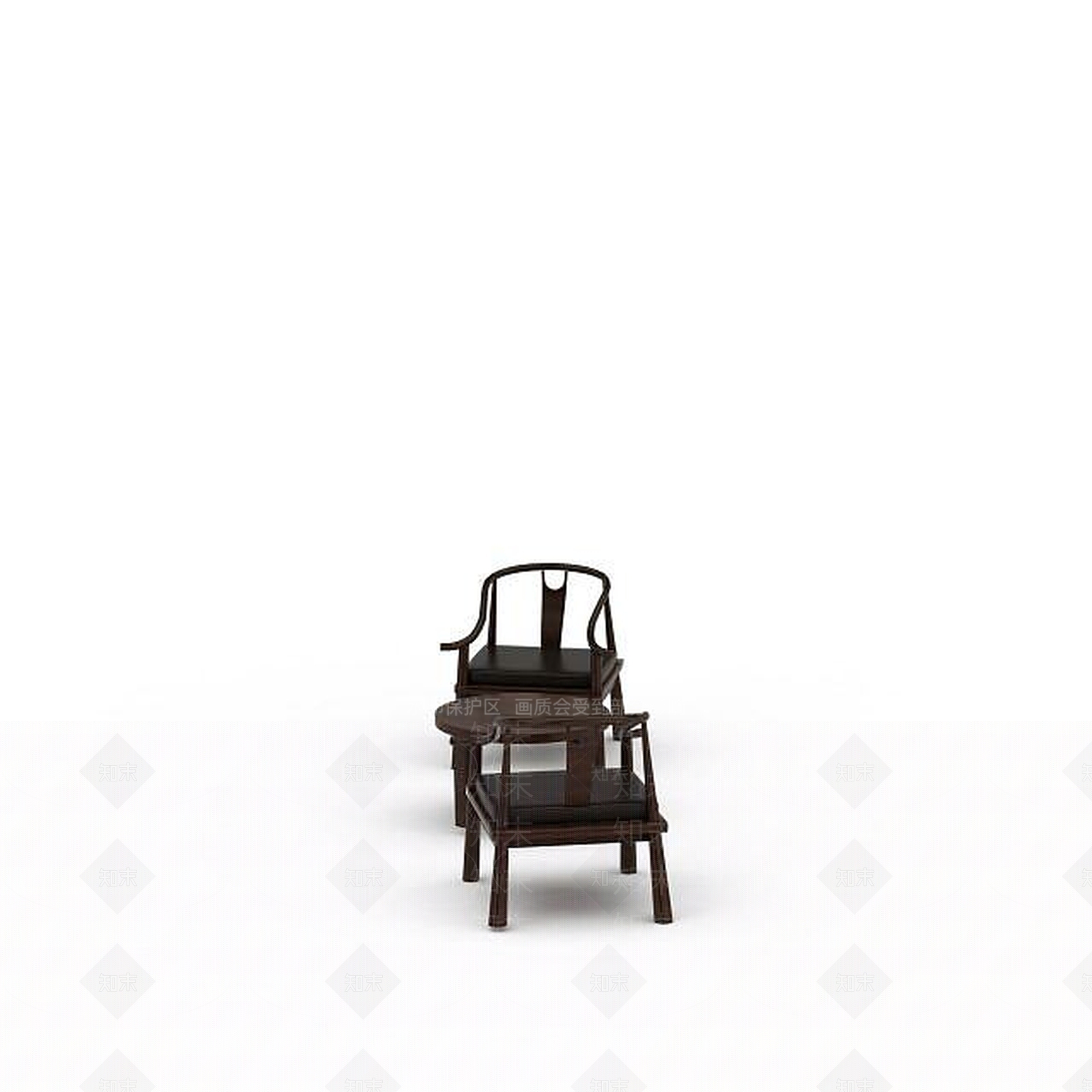 现代书桌椅3D模型下载【ID:1196400201】