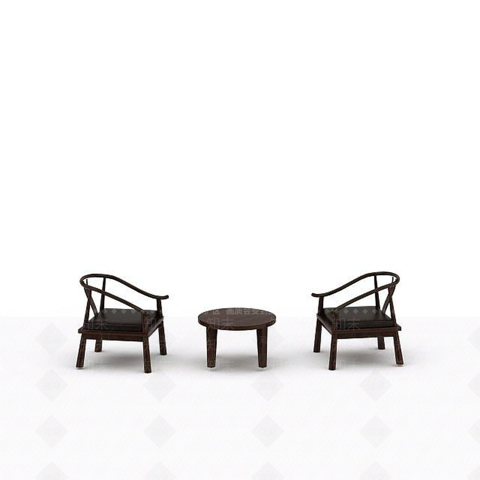 现代书桌椅3D模型下载【ID:1196400201】