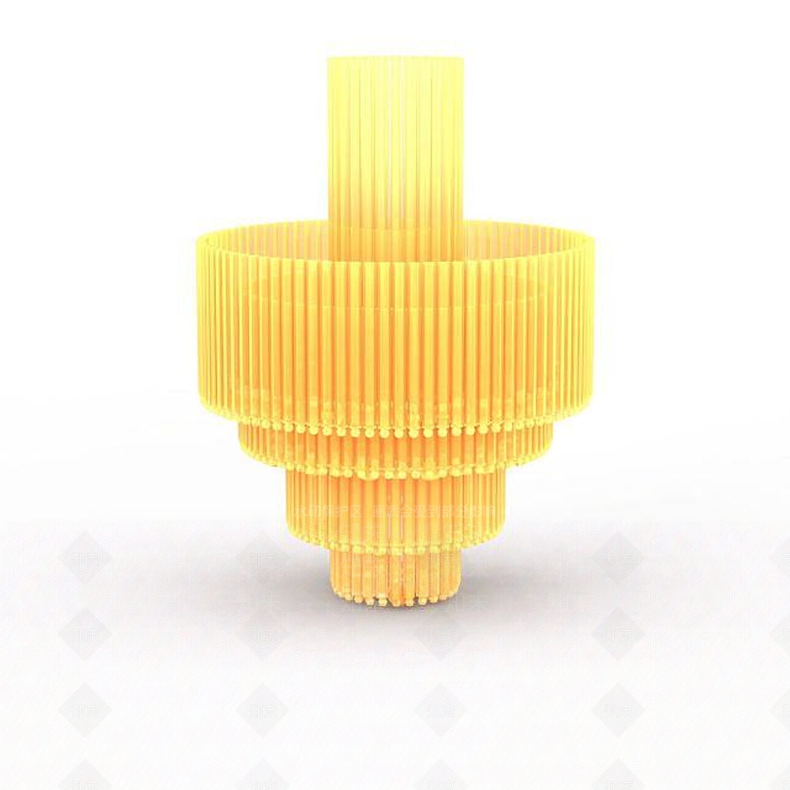 现代灯具组合3D模型下载【ID:1200015288】